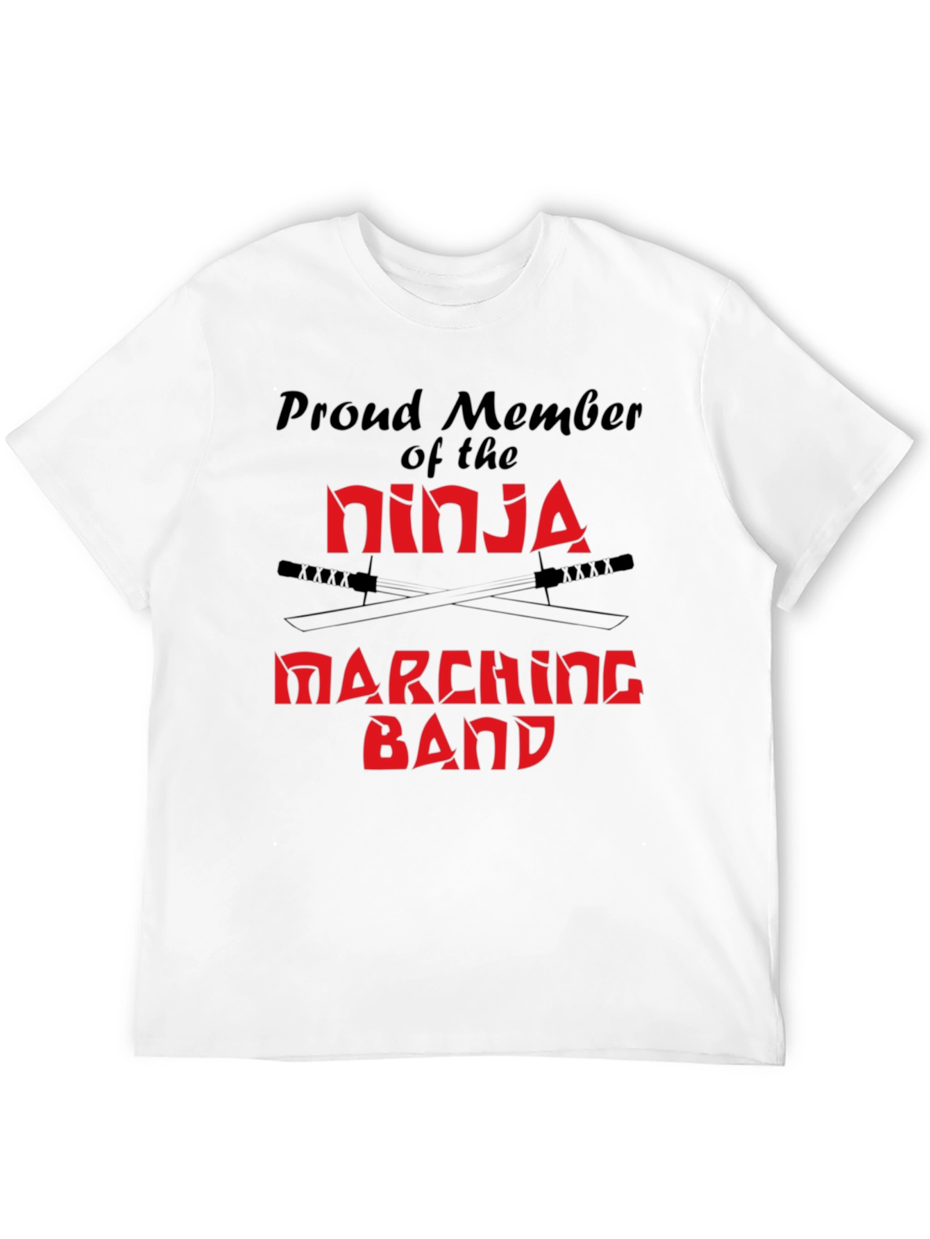 Ninja Marching Band T-Shirt - Black