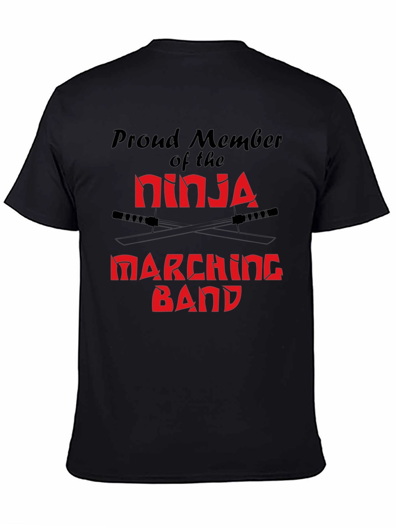 Ninja Marching Band T-Shirt - Black