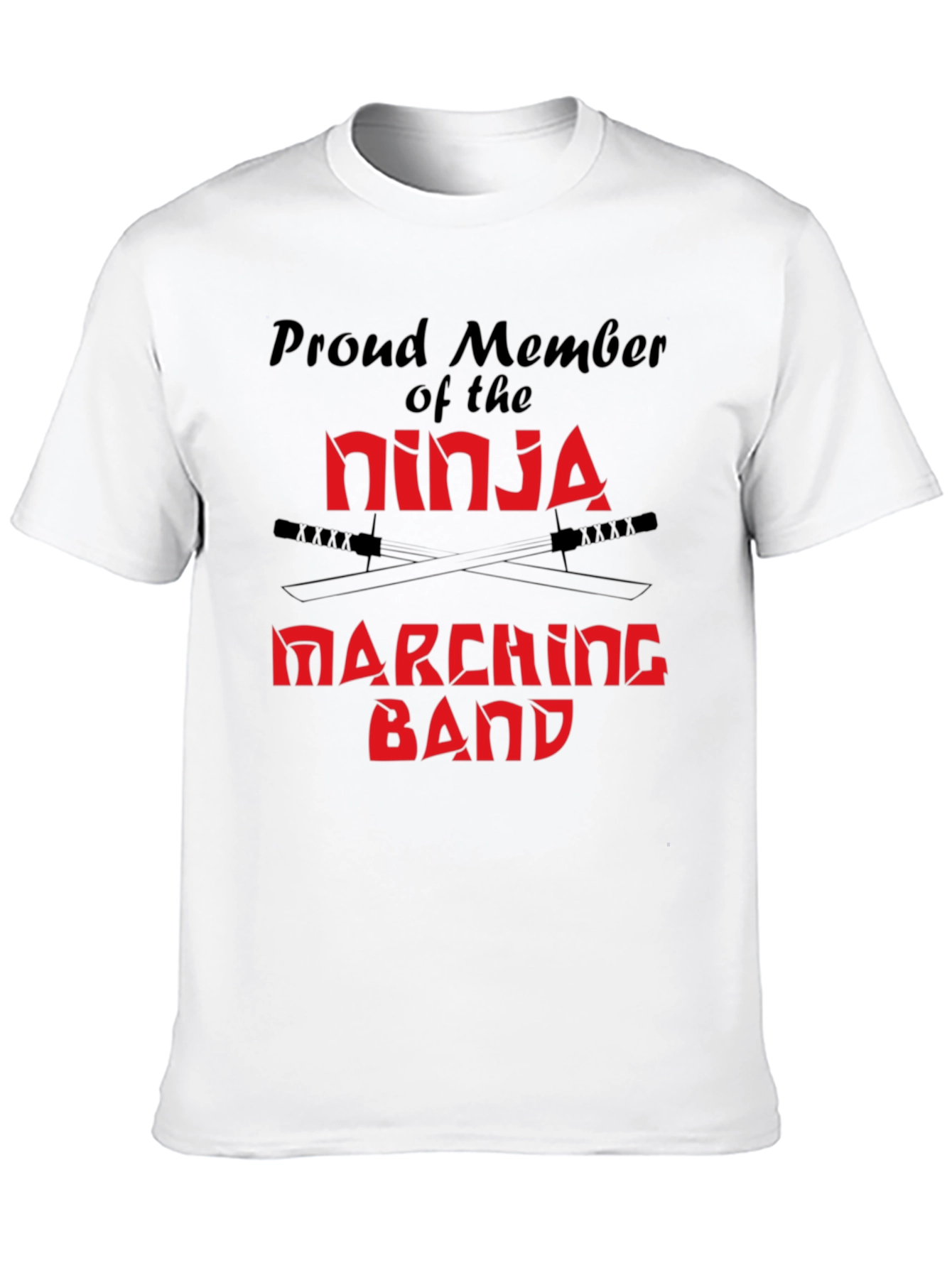 Ninja Marching Band T-Shirt - Black