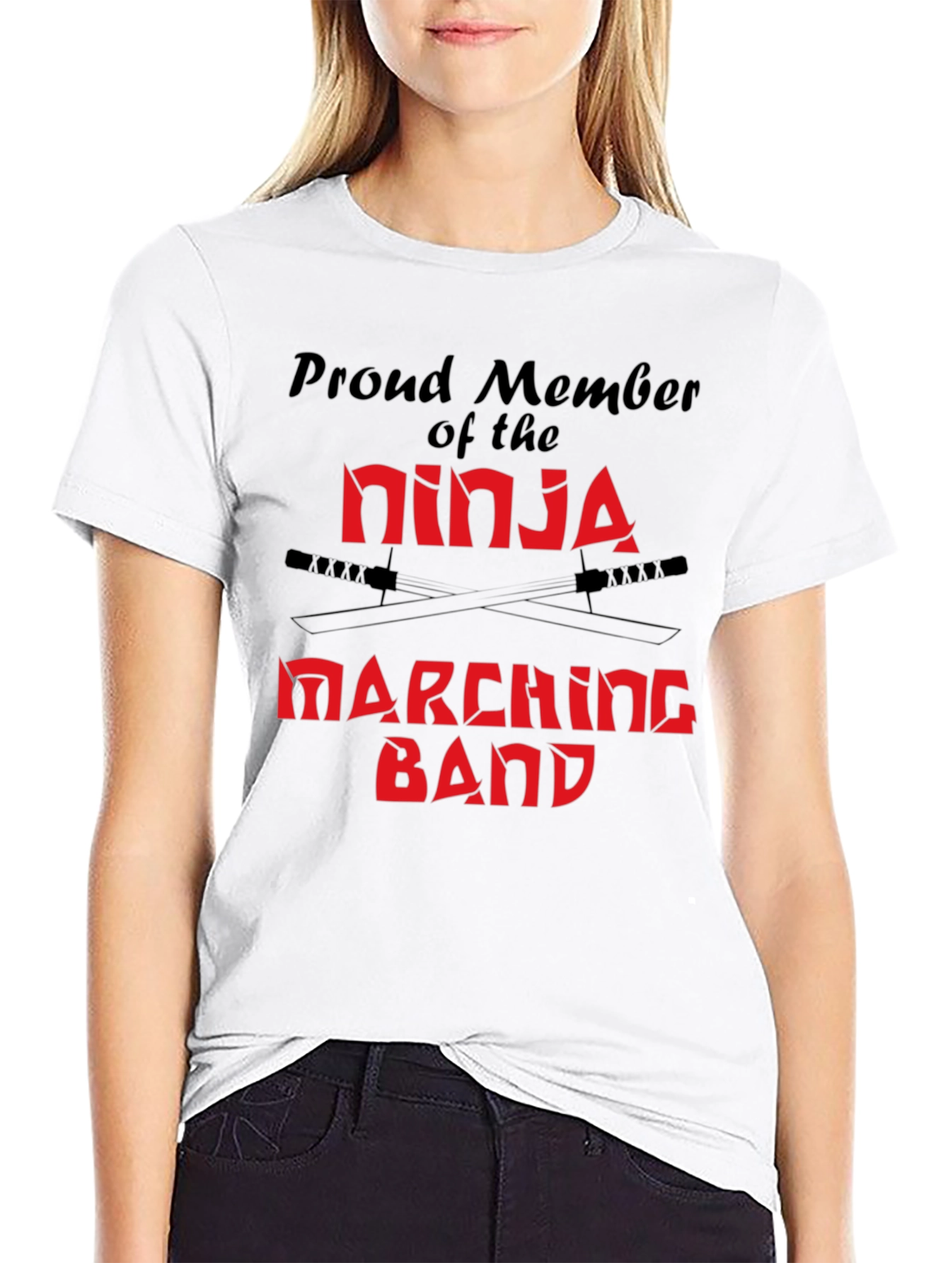 Ninja Marching Band T-Shirt - Black