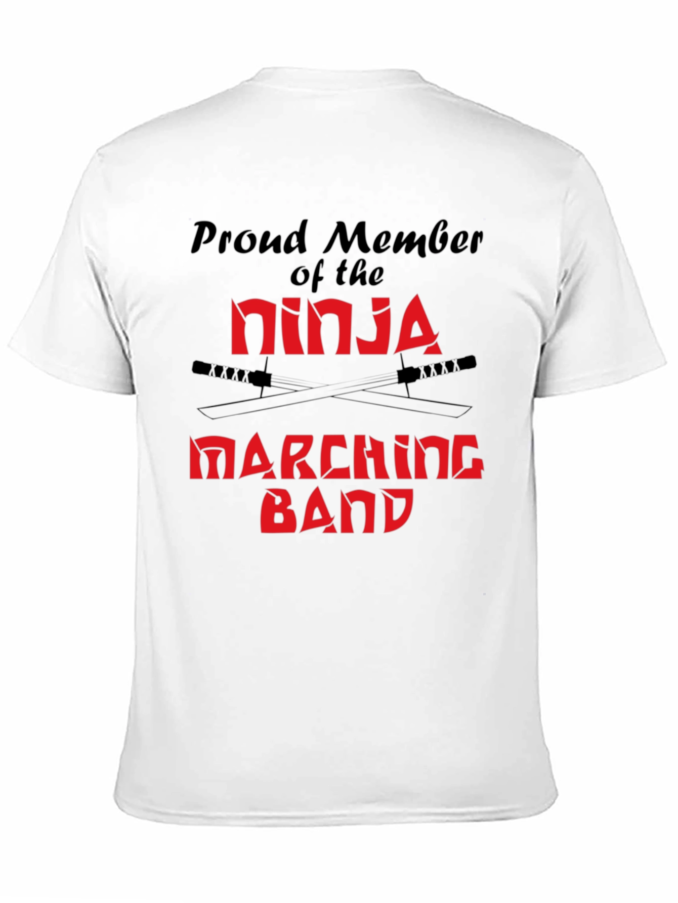 Ninja Marching Band T-Shirt - Black