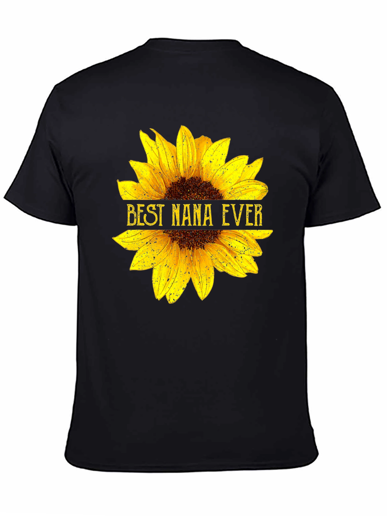 Best Nana Ever Sunflower Graphic T-Shirt