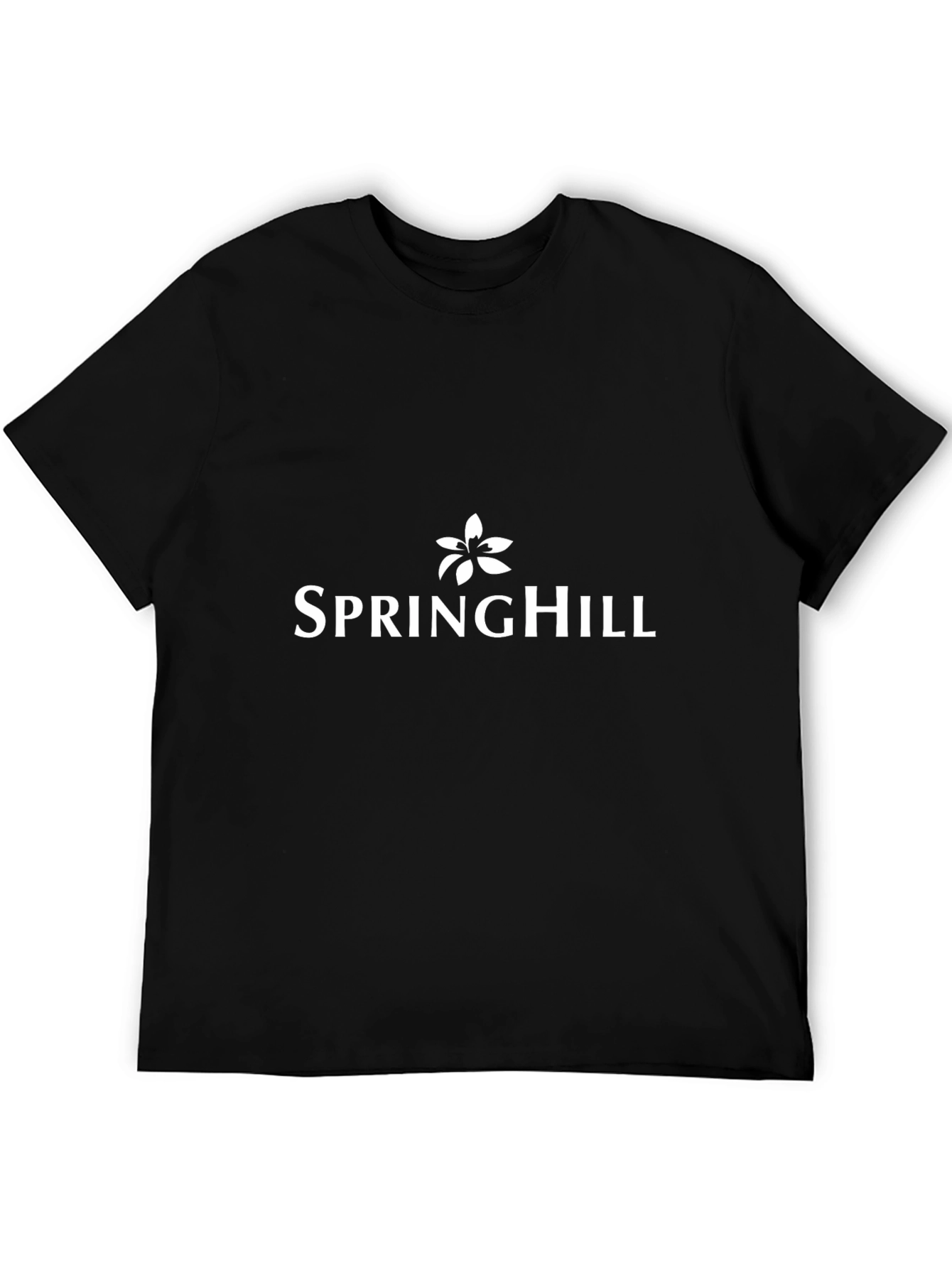 SpringHill Black Cotton Blend Graphic Tee