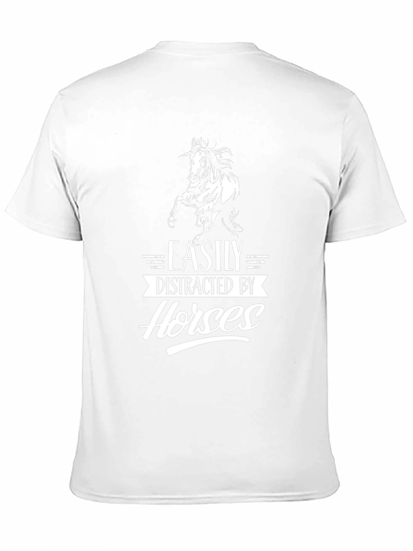Easily Distracted by Horses Graphic Tee
