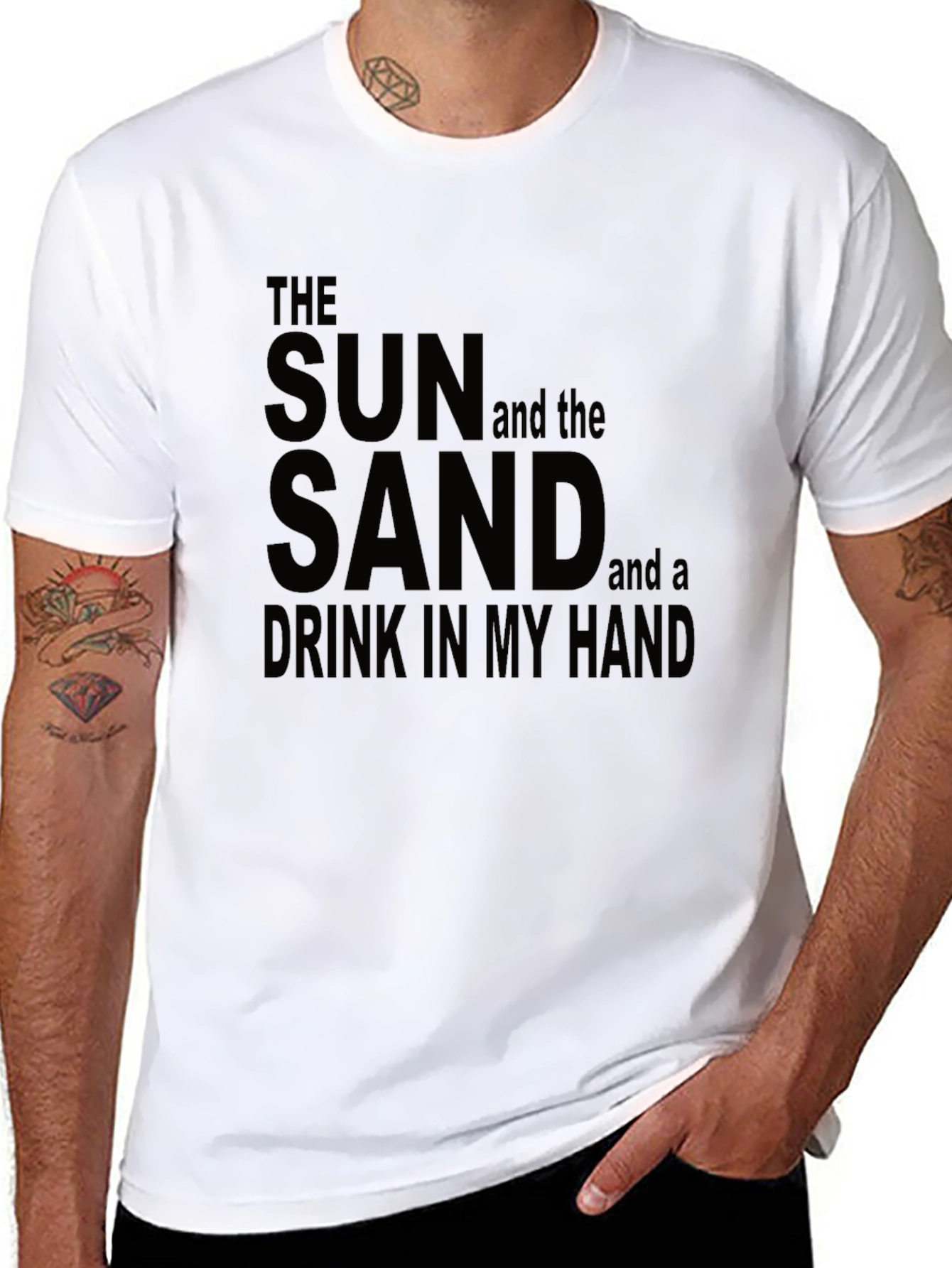 The Sun and the Sand T-Shirt - Vacation Ready