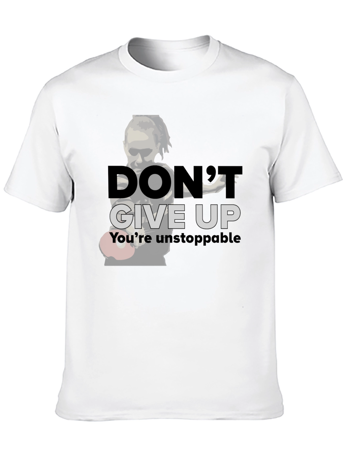 Dont Give Up T-Shirt - Boxing Motivation