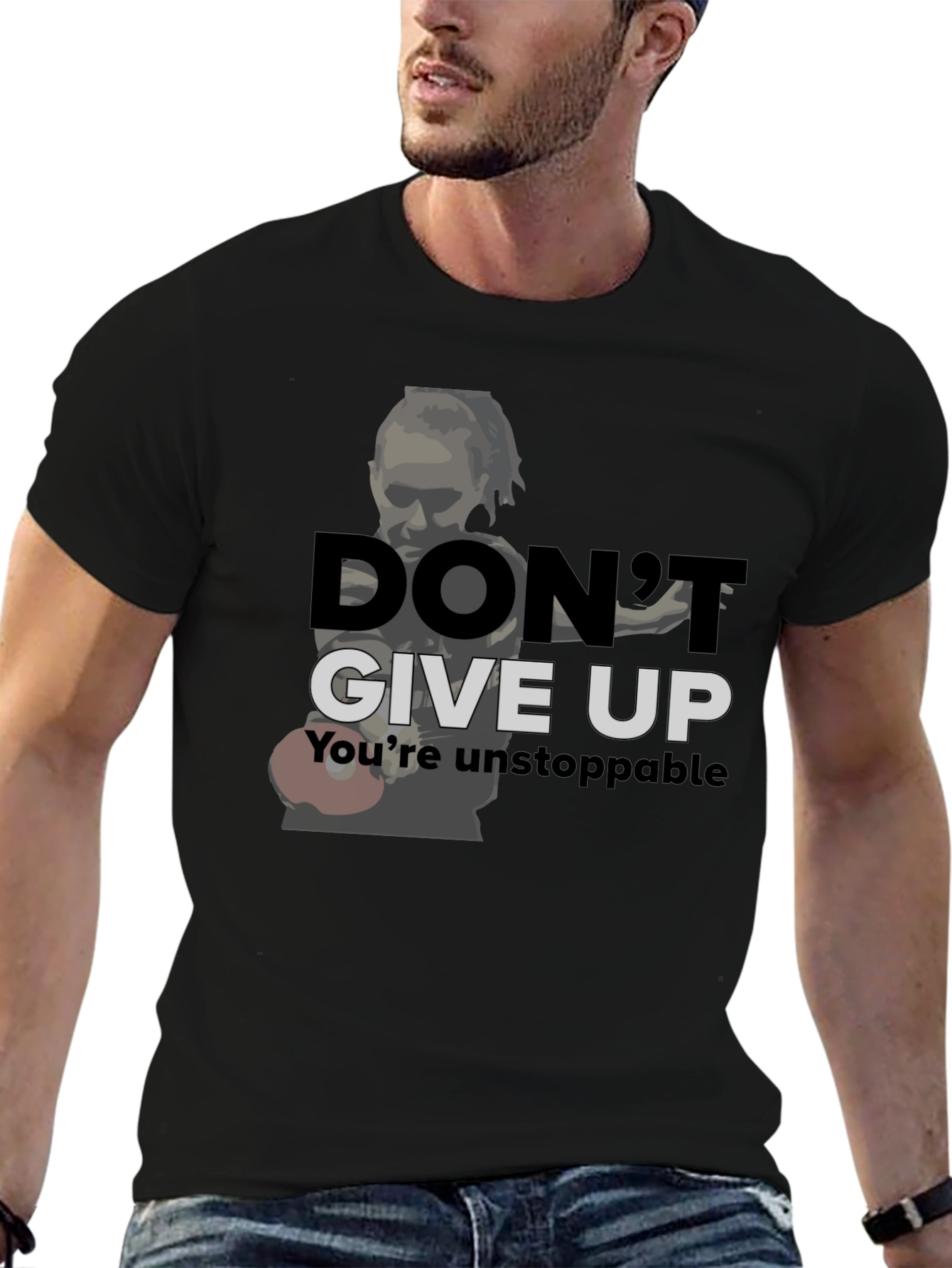 Dont Give Up T-Shirt - Boxing Motivation