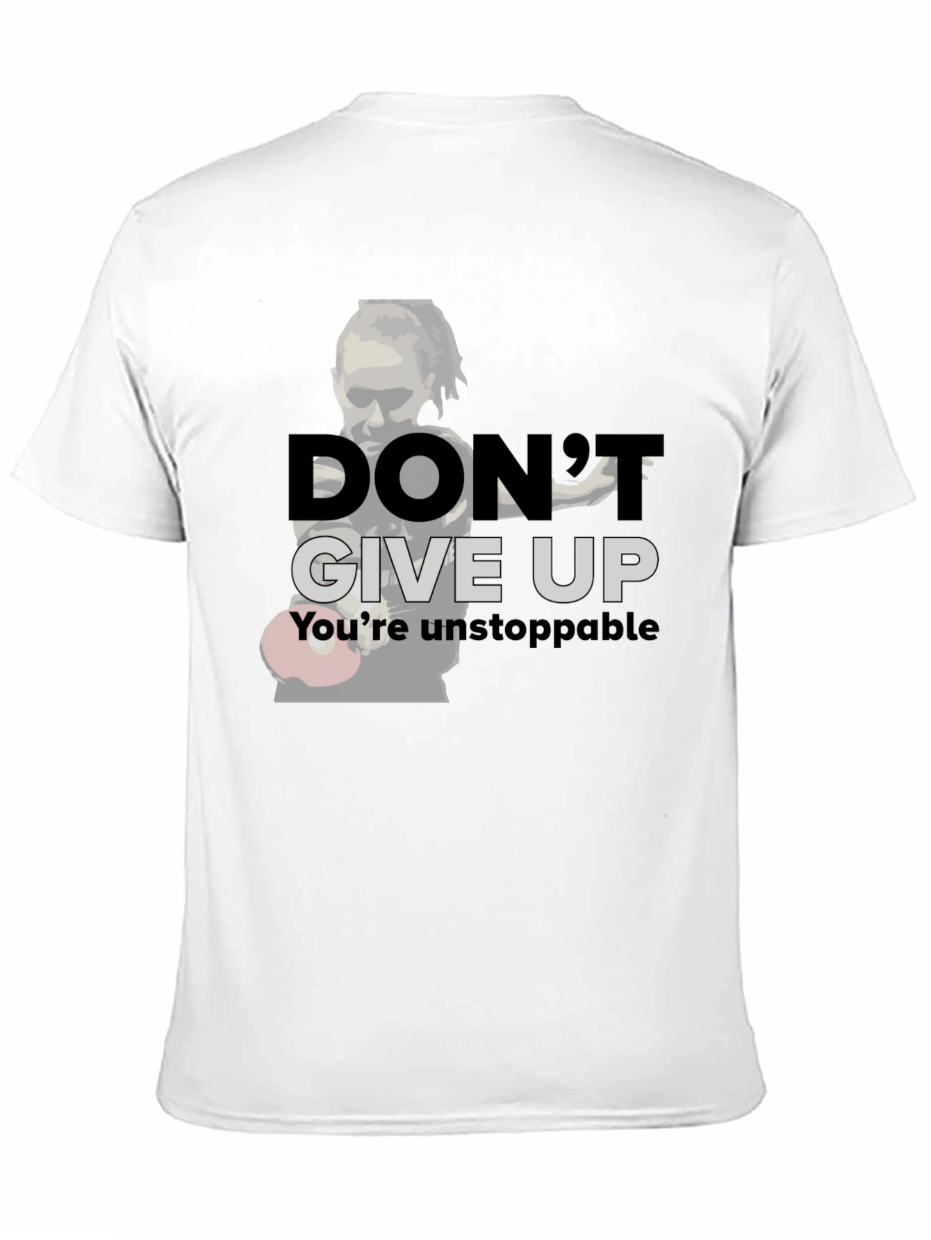 Dont Give Up T-Shirt - Boxing Motivation