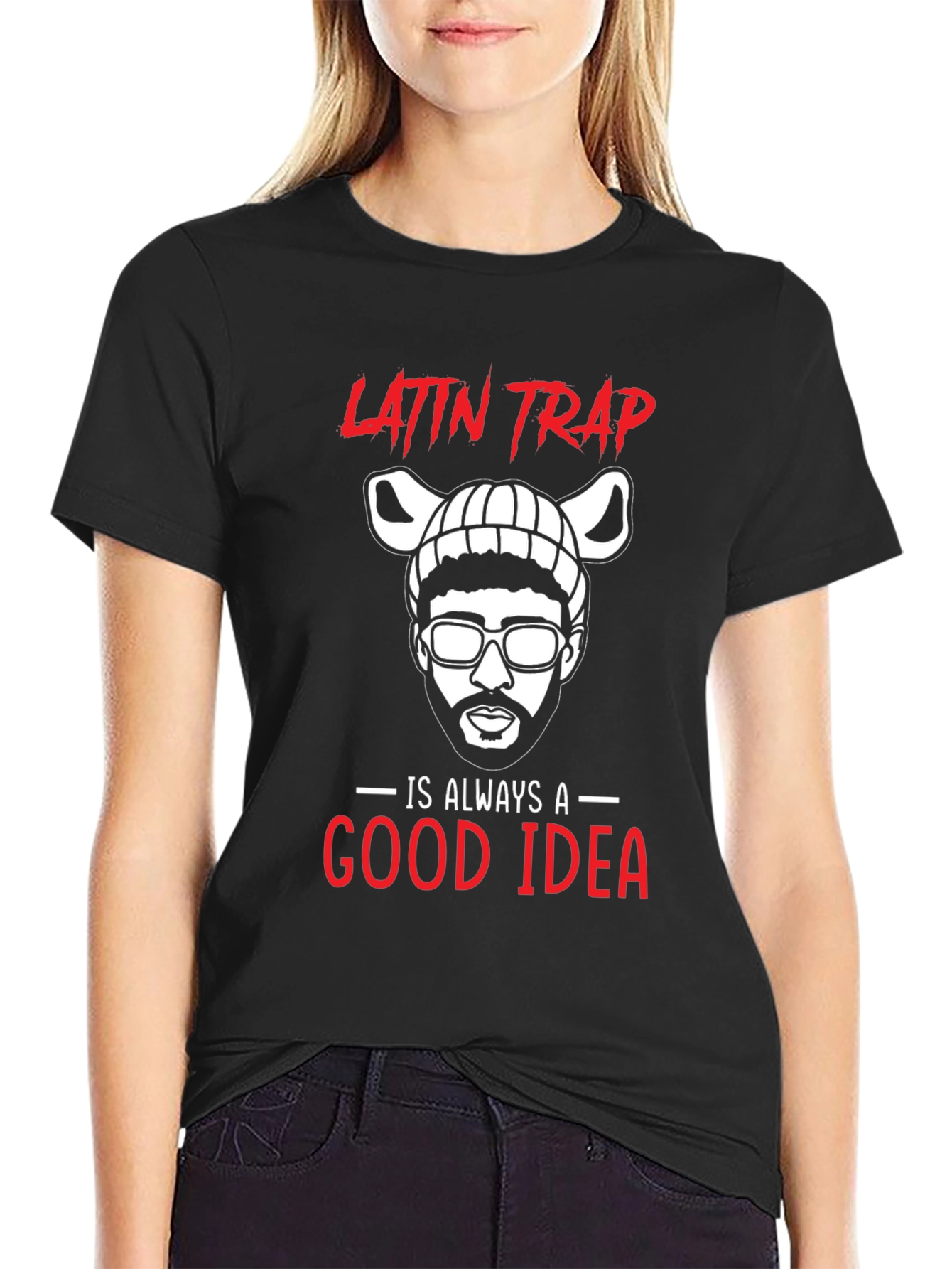Latin Trap Good Idea Graphic T-Shirt
