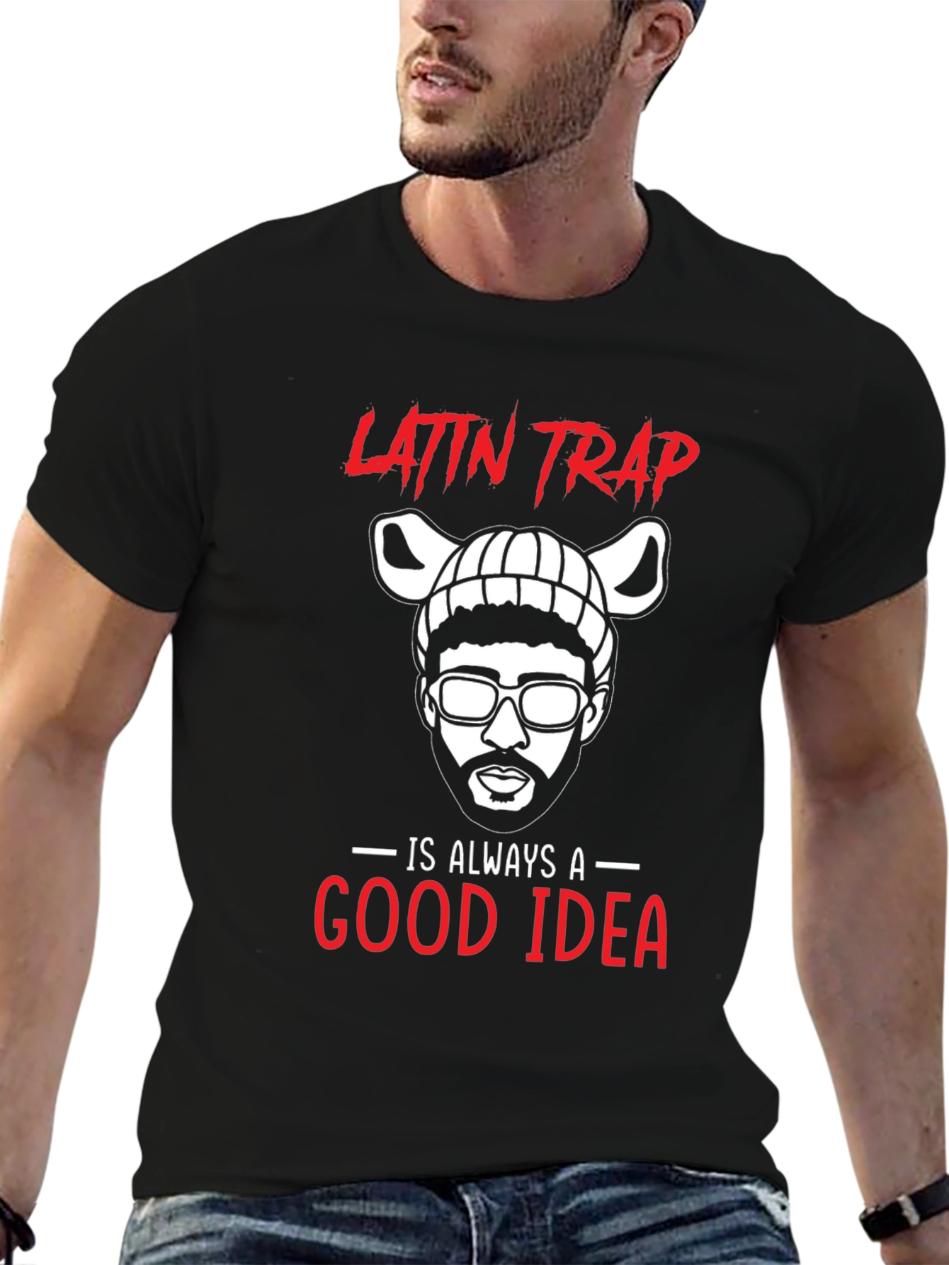Latin Trap Good Idea Graphic T-Shirt