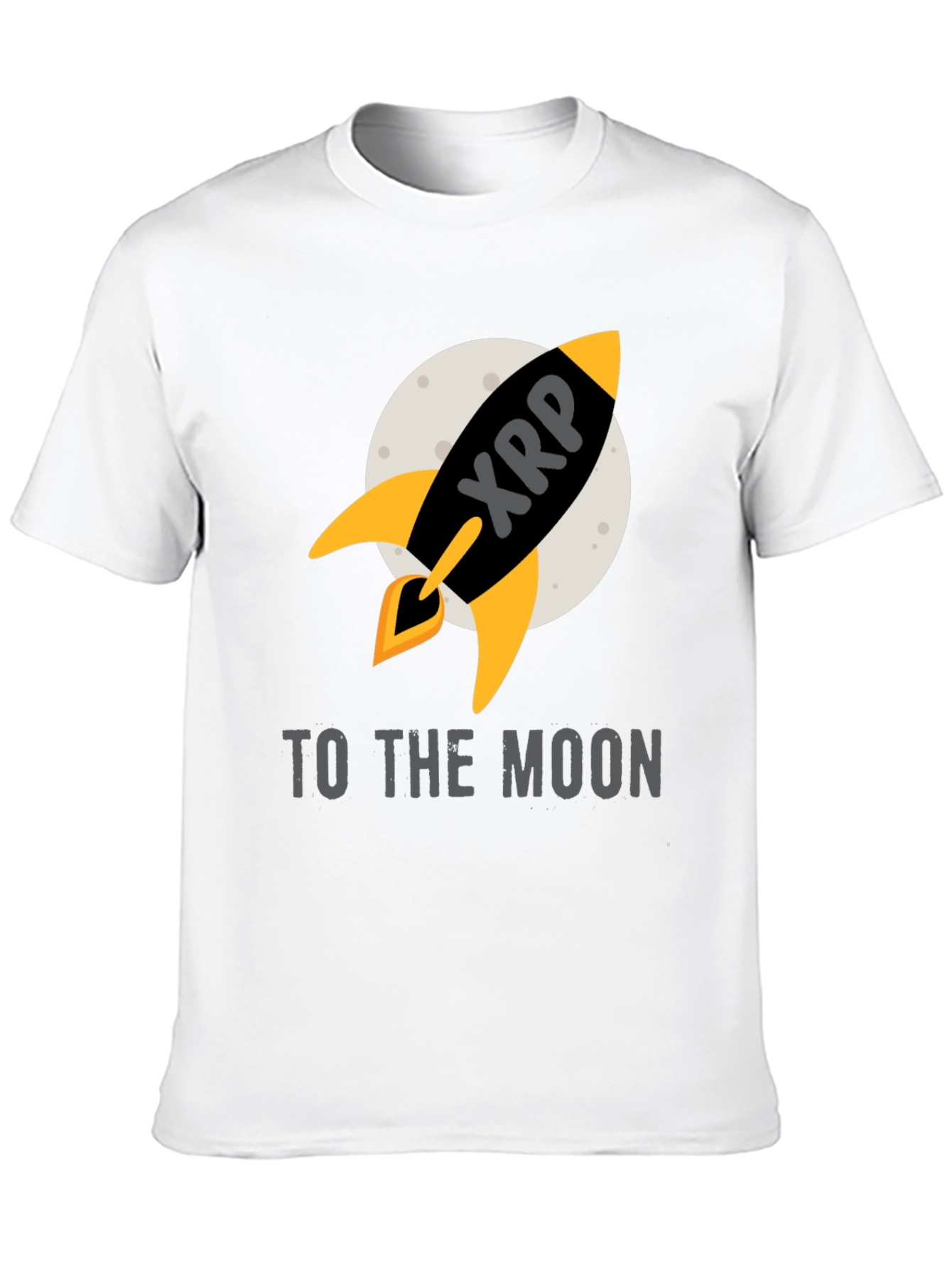 XRP Rocket to the Moon T-Shirt