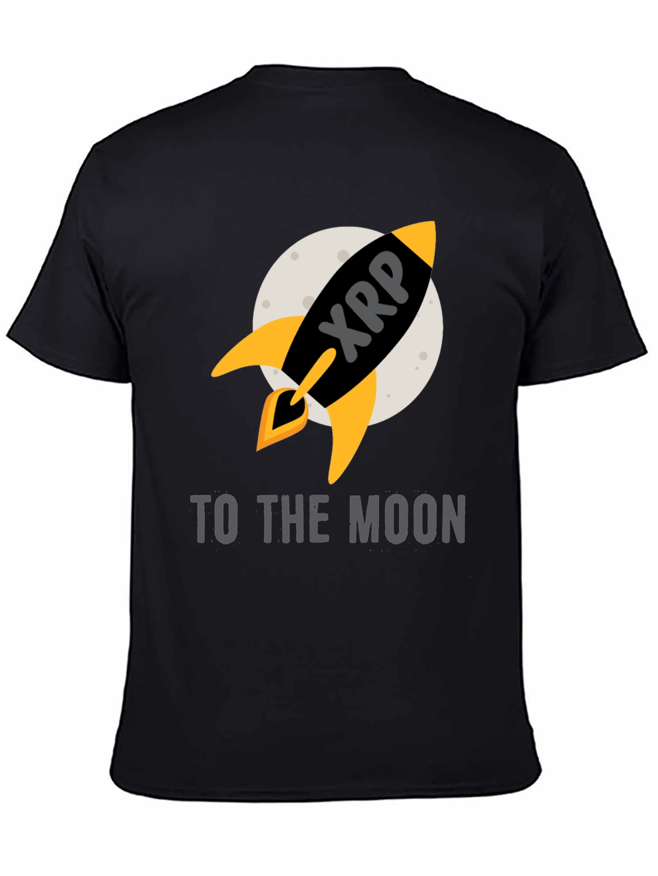 XRP Rocket to the Moon T-Shirt