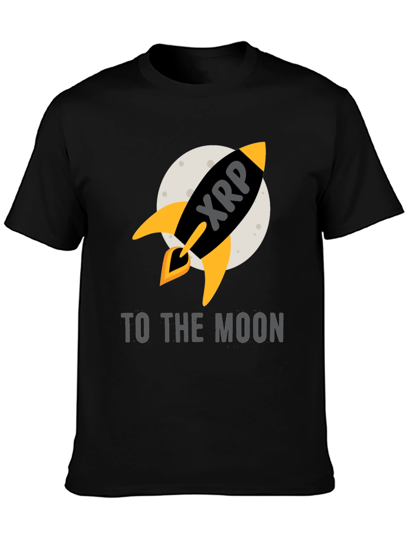 XRP Rocket to the Moon T-Shirt
