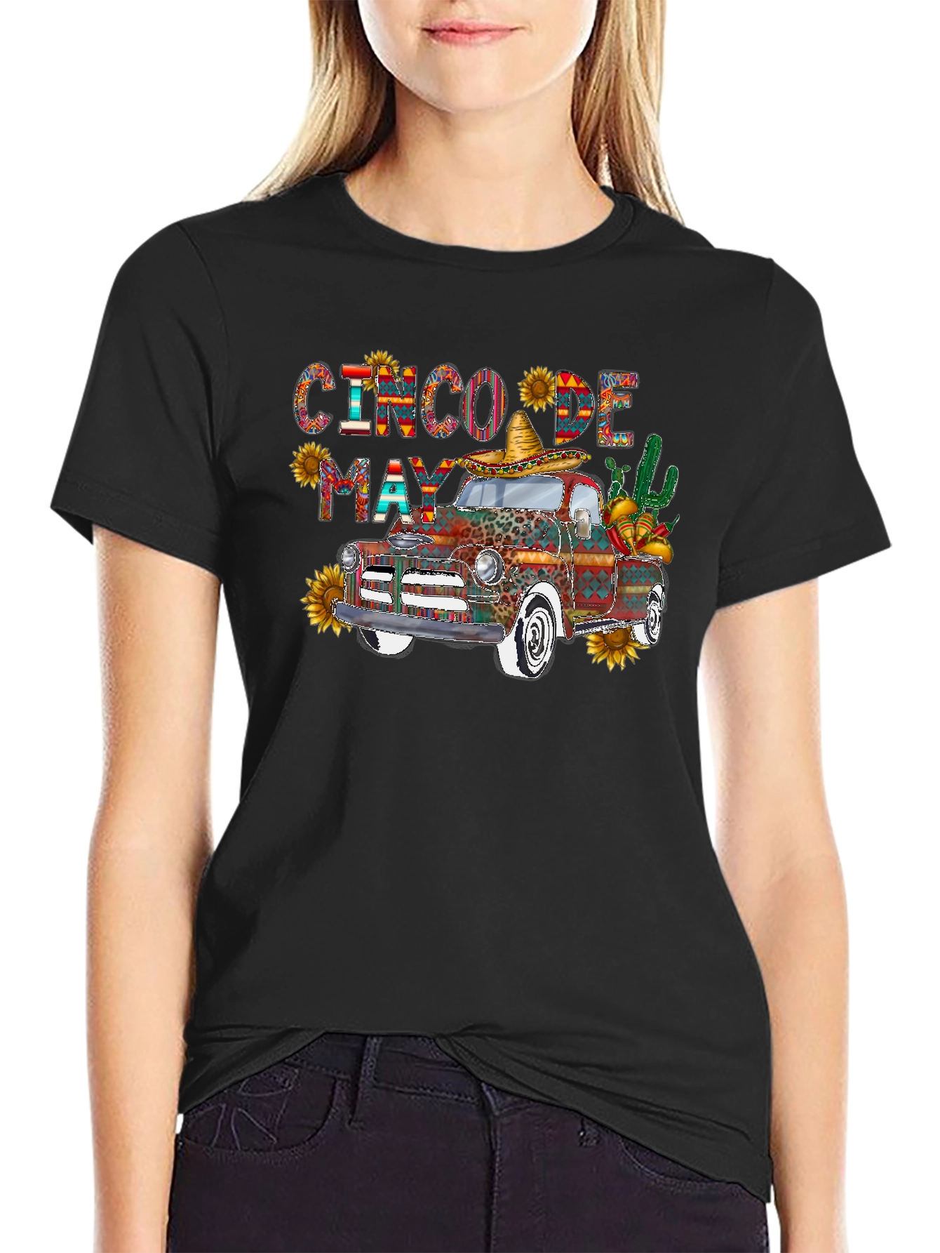 Cinco De Mayo Truck Graphic Tee