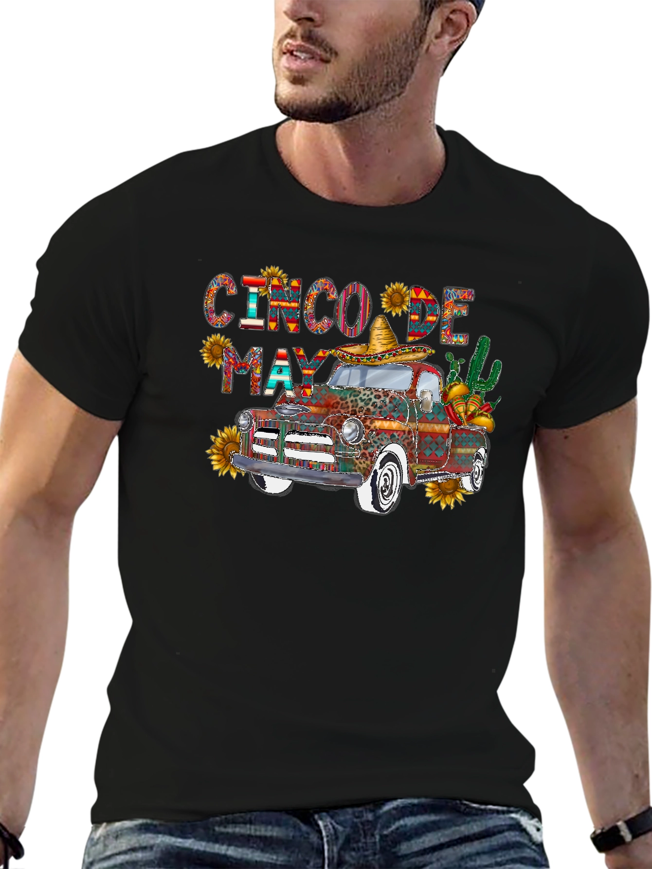 Cinco De Mayo Truck Graphic Tee