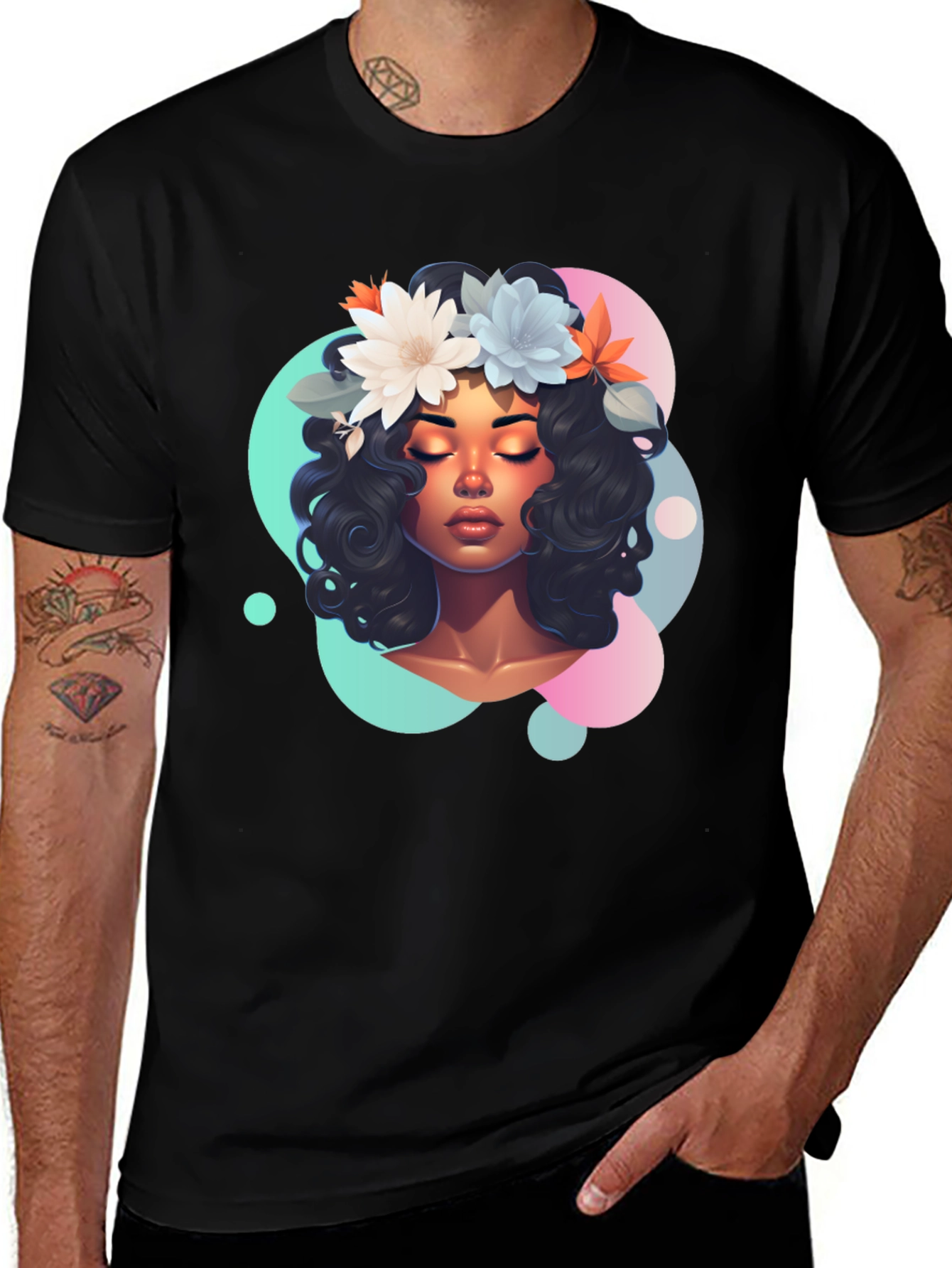 Floral Dream T-Shirt - Womens Graphic Tee