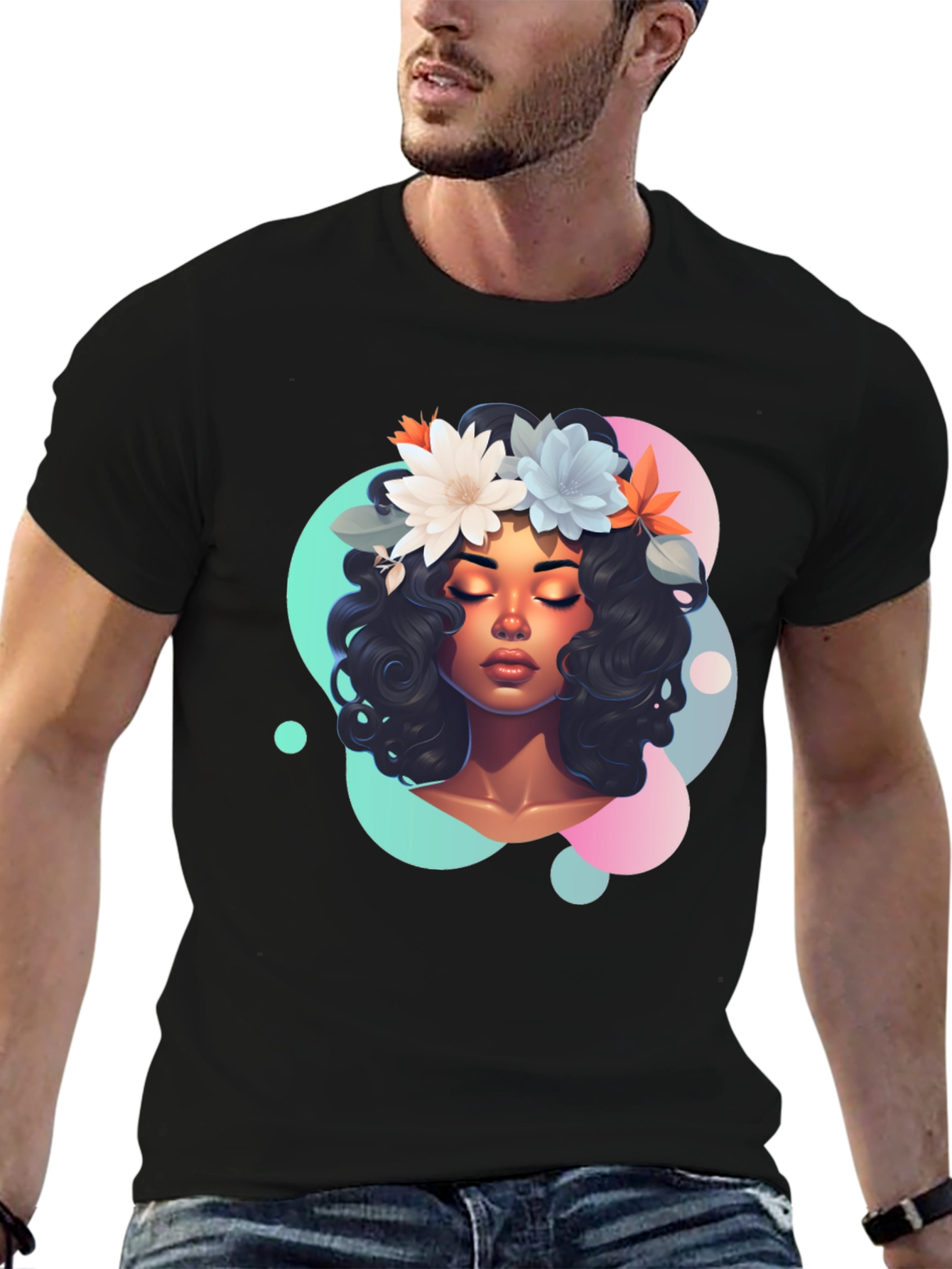 Floral Dream T-Shirt - Womens Graphic Tee