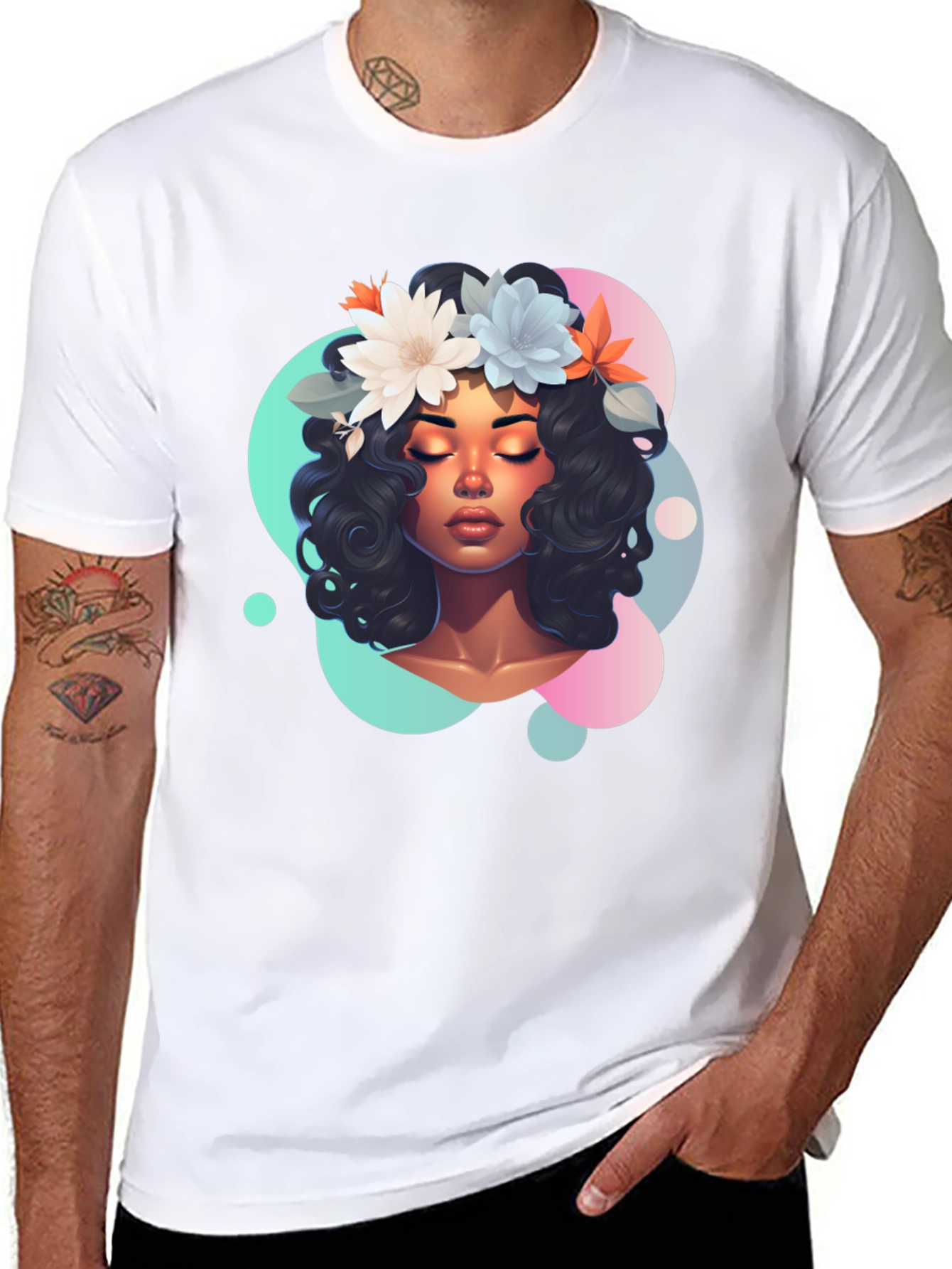 Floral Dream T-Shirt - Womens Graphic Tee