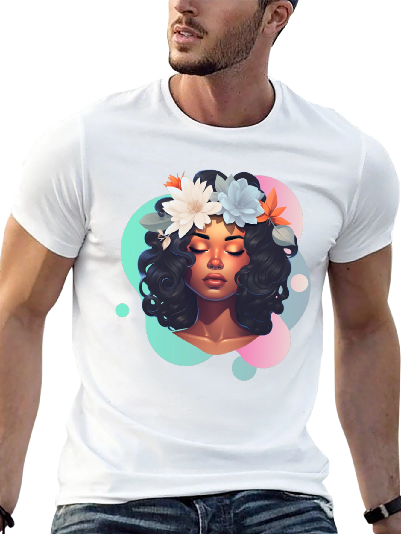Floral Dream T-Shirt - Womens Graphic Tee