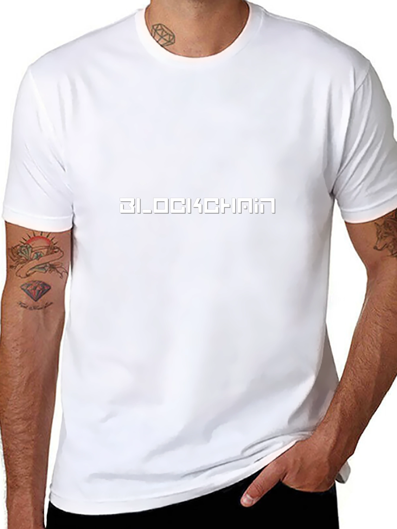 Blockchain T-Shirt - Crypto Enthusiast Tee