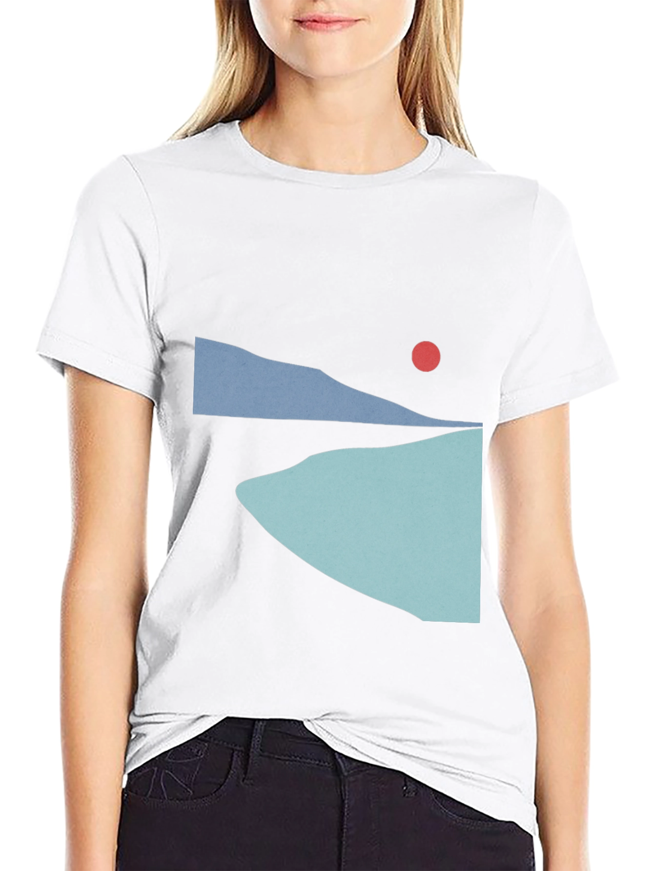 Minimalist Sunset T-Shirt - Graphic Tee