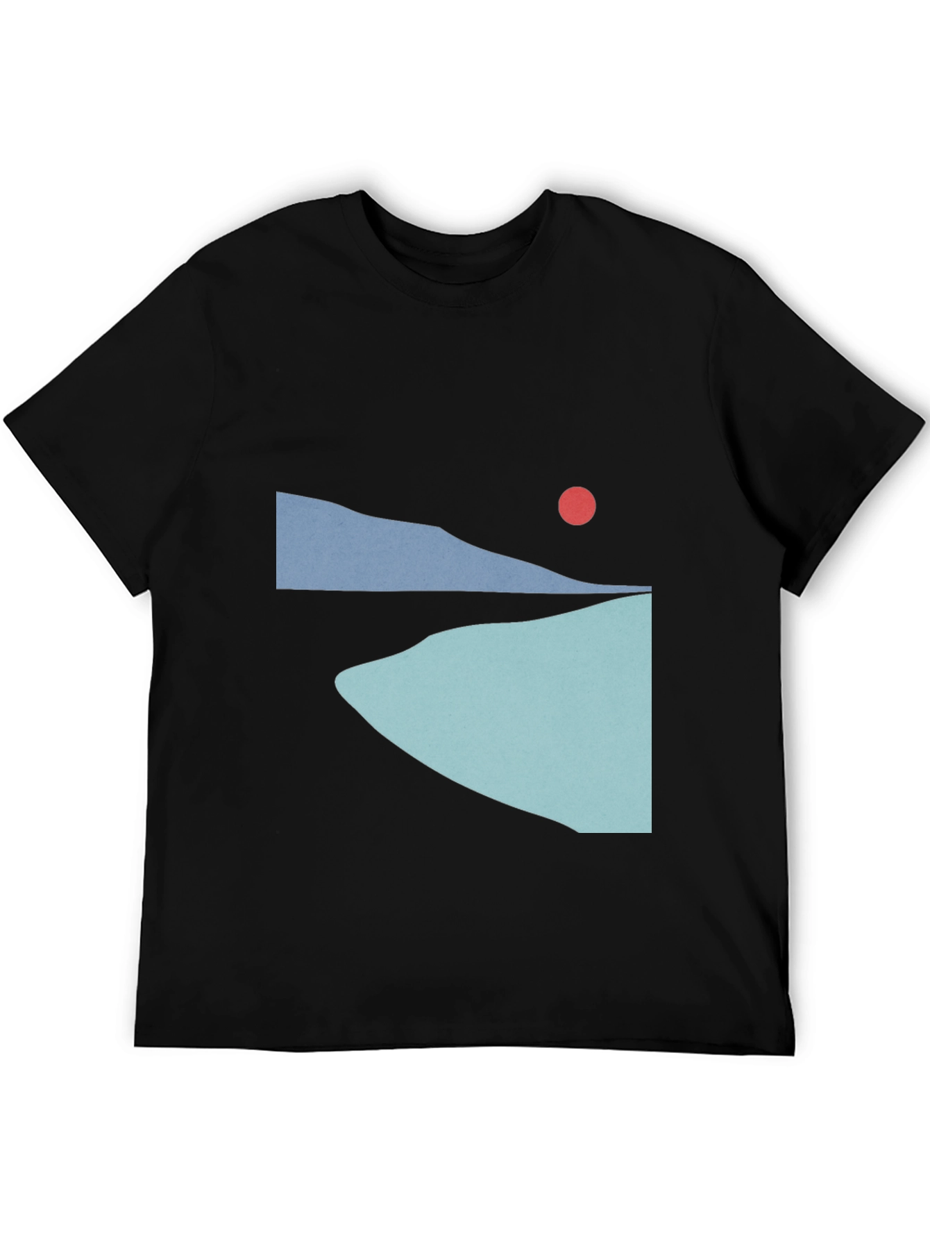 Minimalist Sunset T-Shirt - Graphic Tee