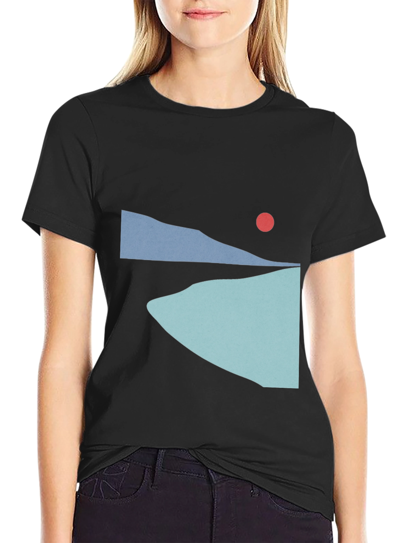 Minimalist Sunset T-Shirt - Graphic Tee