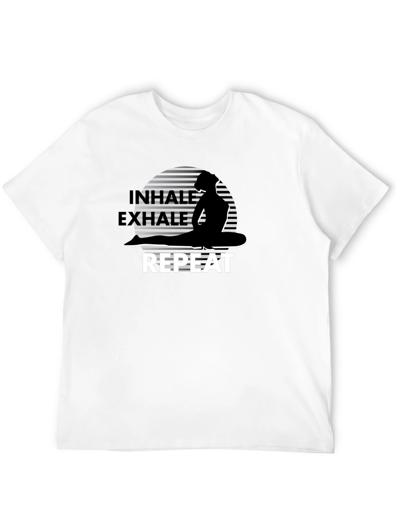Inhale Exhale Yoga Graphic T-Shirt