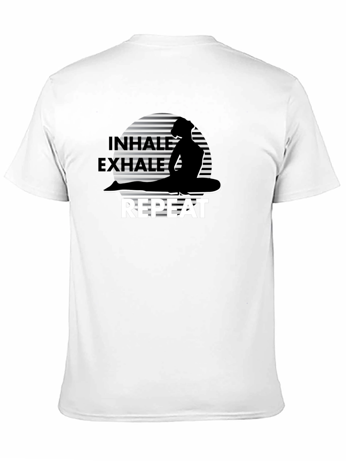 Inhale Exhale Yoga Graphic T-Shirt