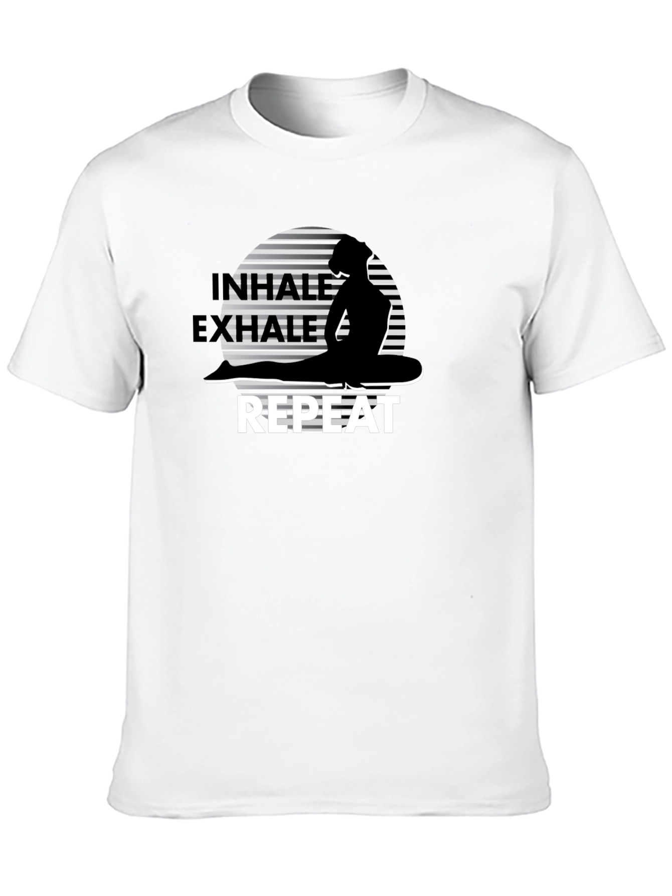 Inhale Exhale Yoga Graphic T-Shirt