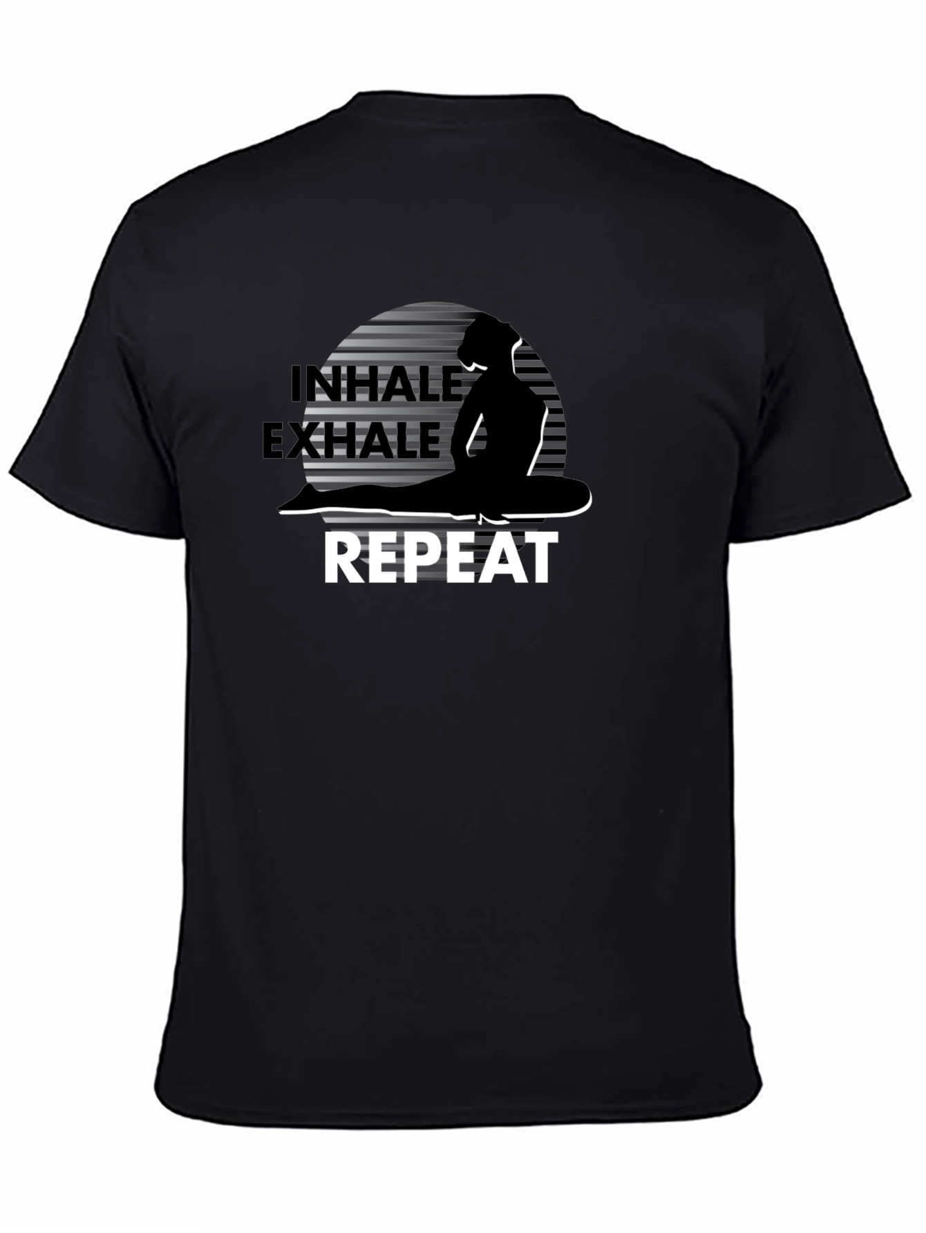 Inhale Exhale Yoga Graphic T-Shirt