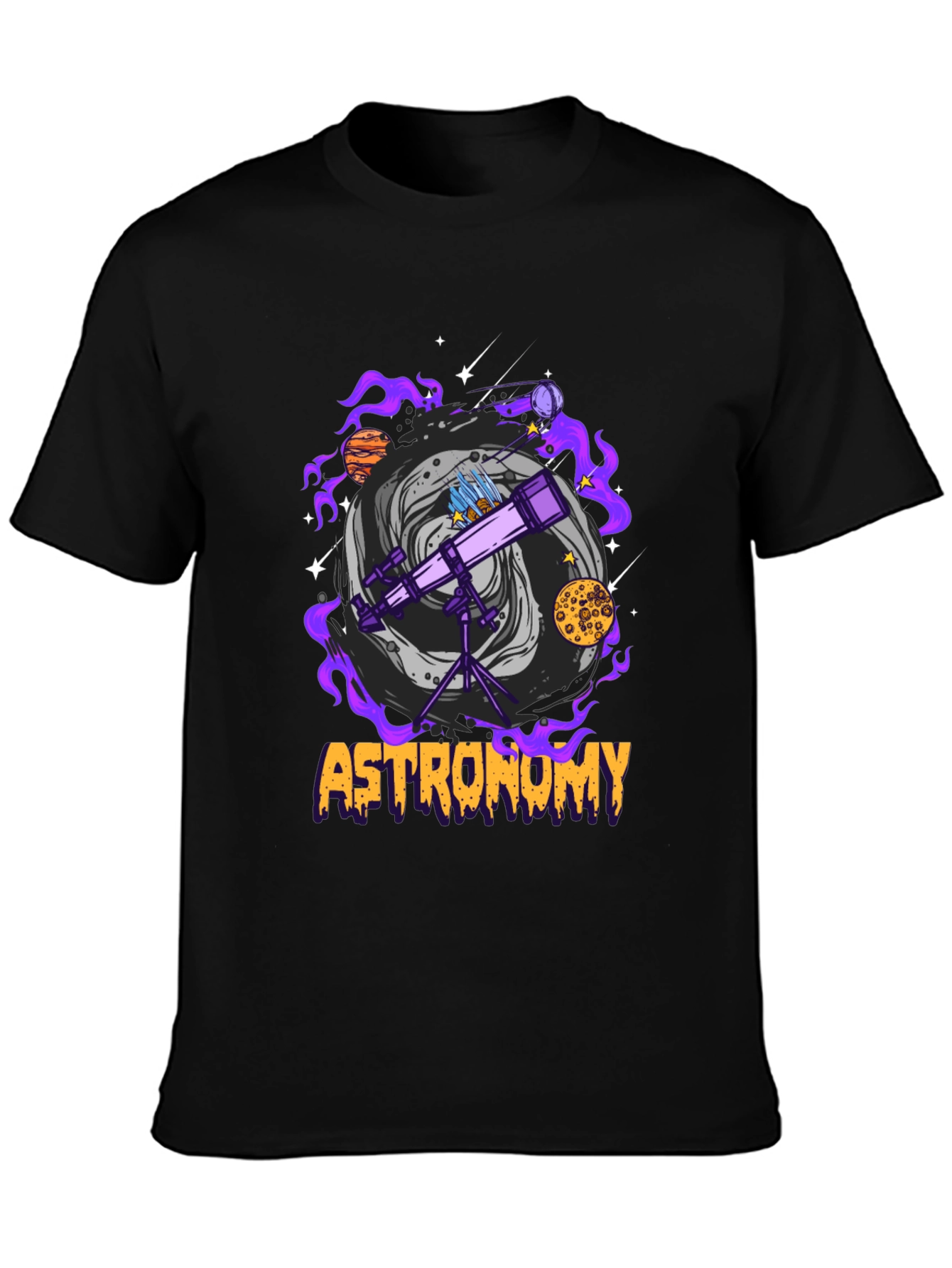 Astronomy T-Shirt: Space Telescope Design