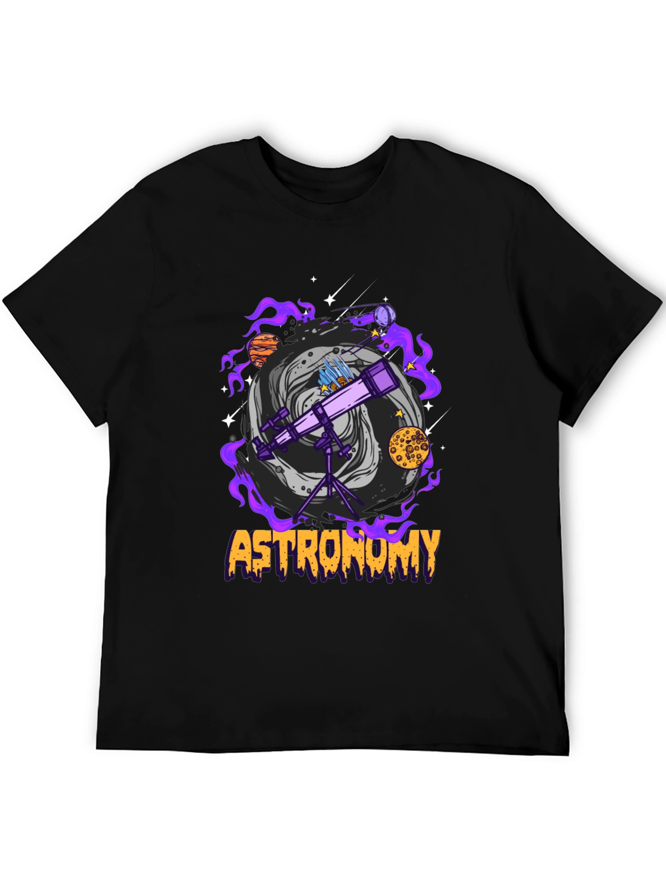 Astronomy T-Shirt: Space Telescope Design