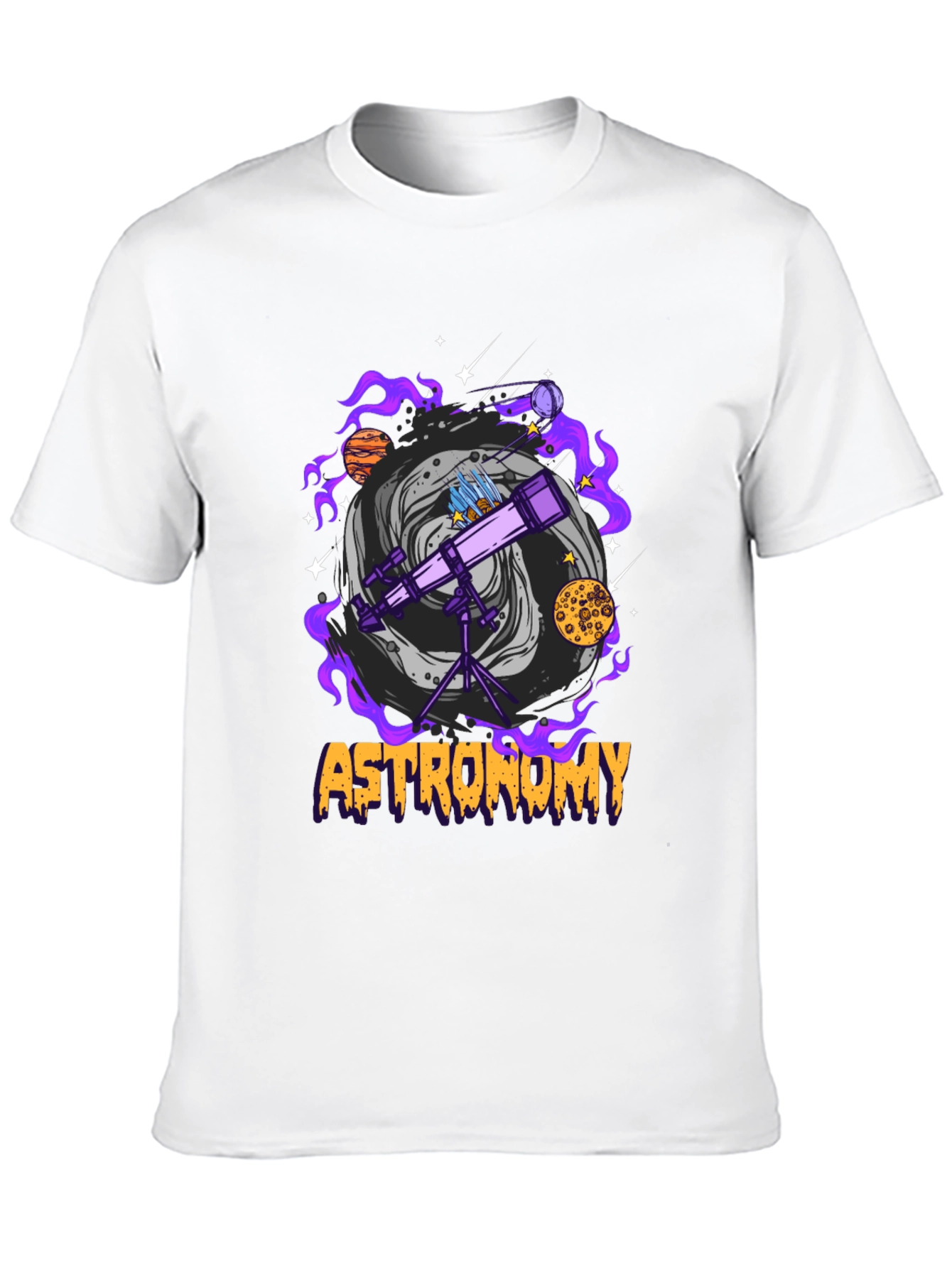 Astronomy T-Shirt: Space Telescope Design