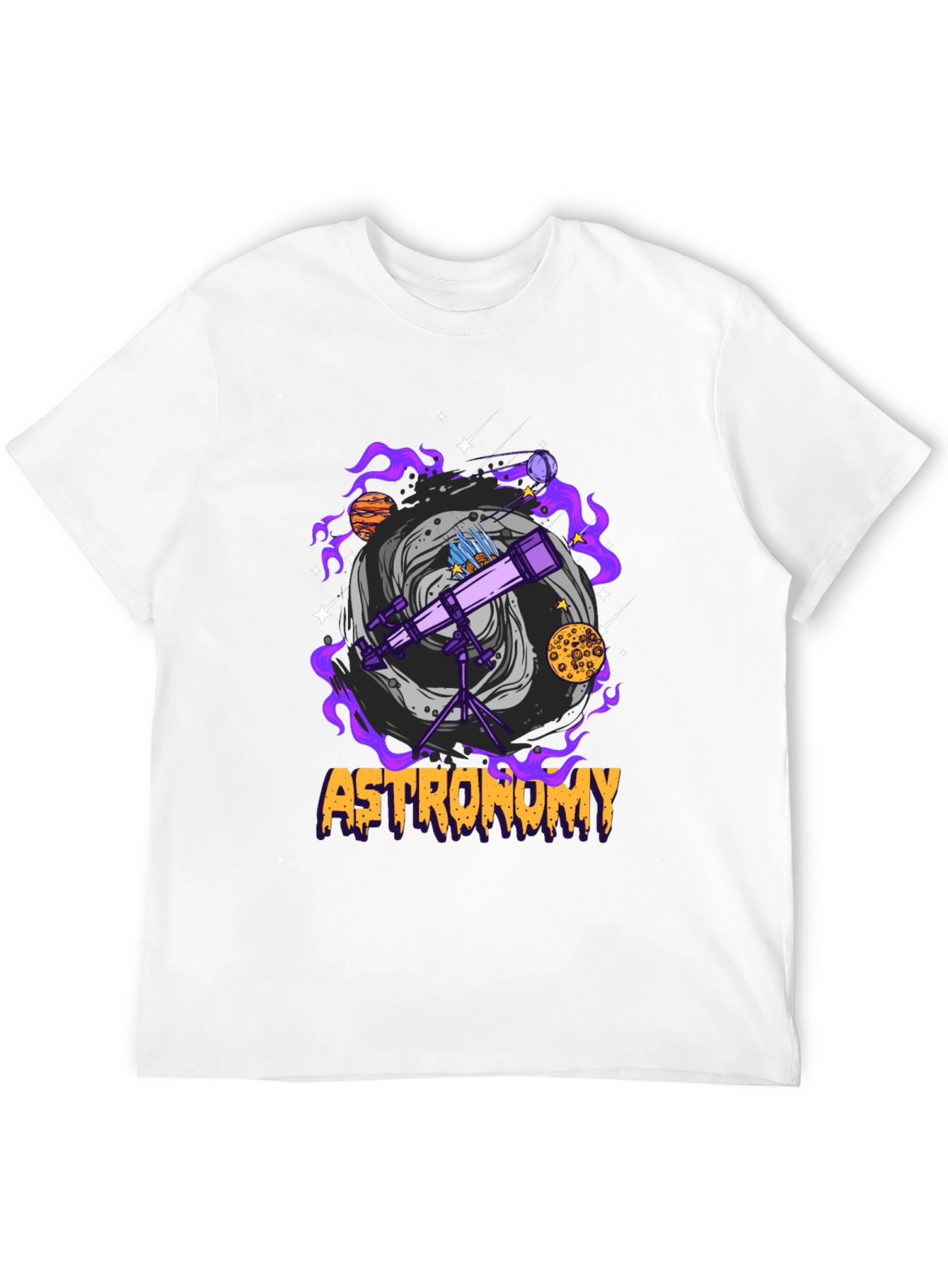 Astronomy T-Shirt: Space Telescope Design