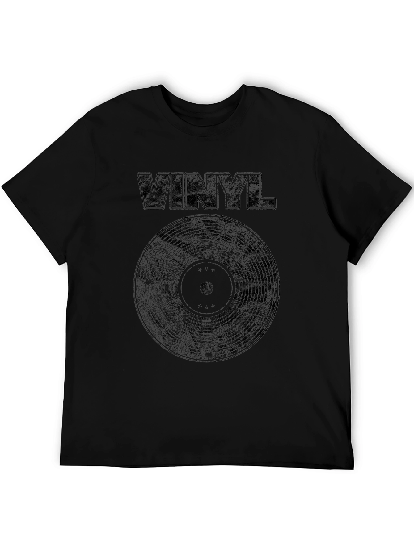 Vinyl Record Graphic T-Shirt