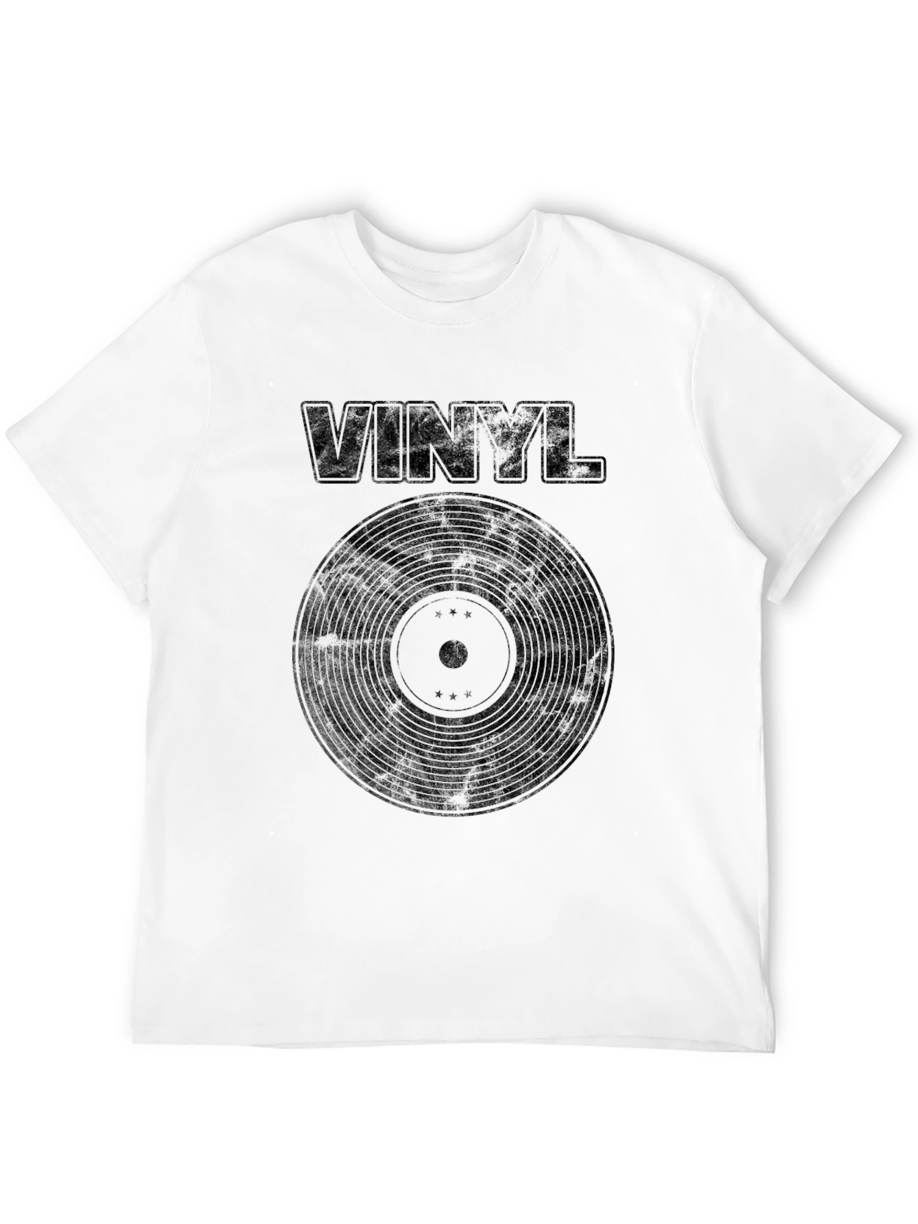 Vinyl Record Graphic T-Shirt
