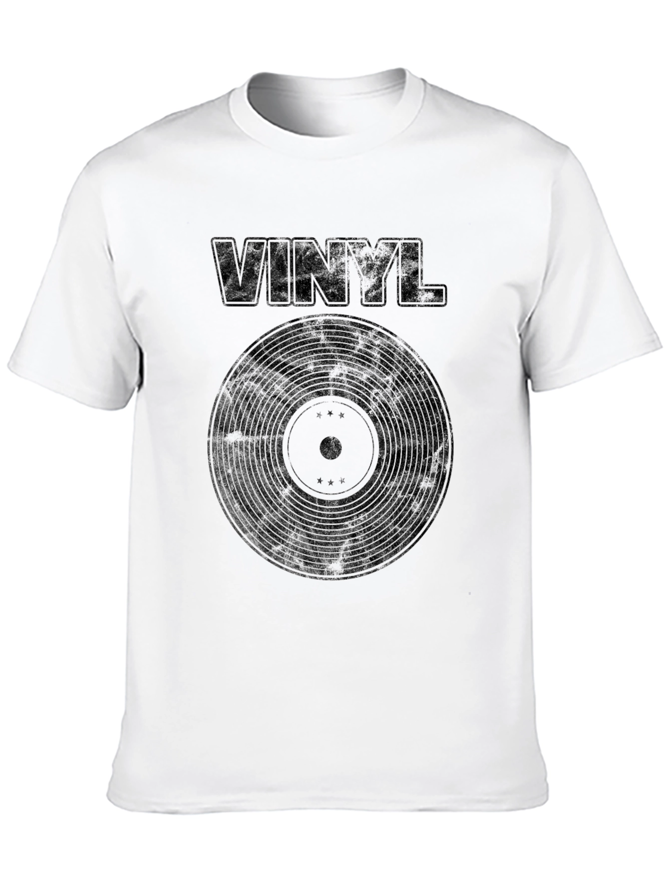Vinyl Record Graphic T-Shirt