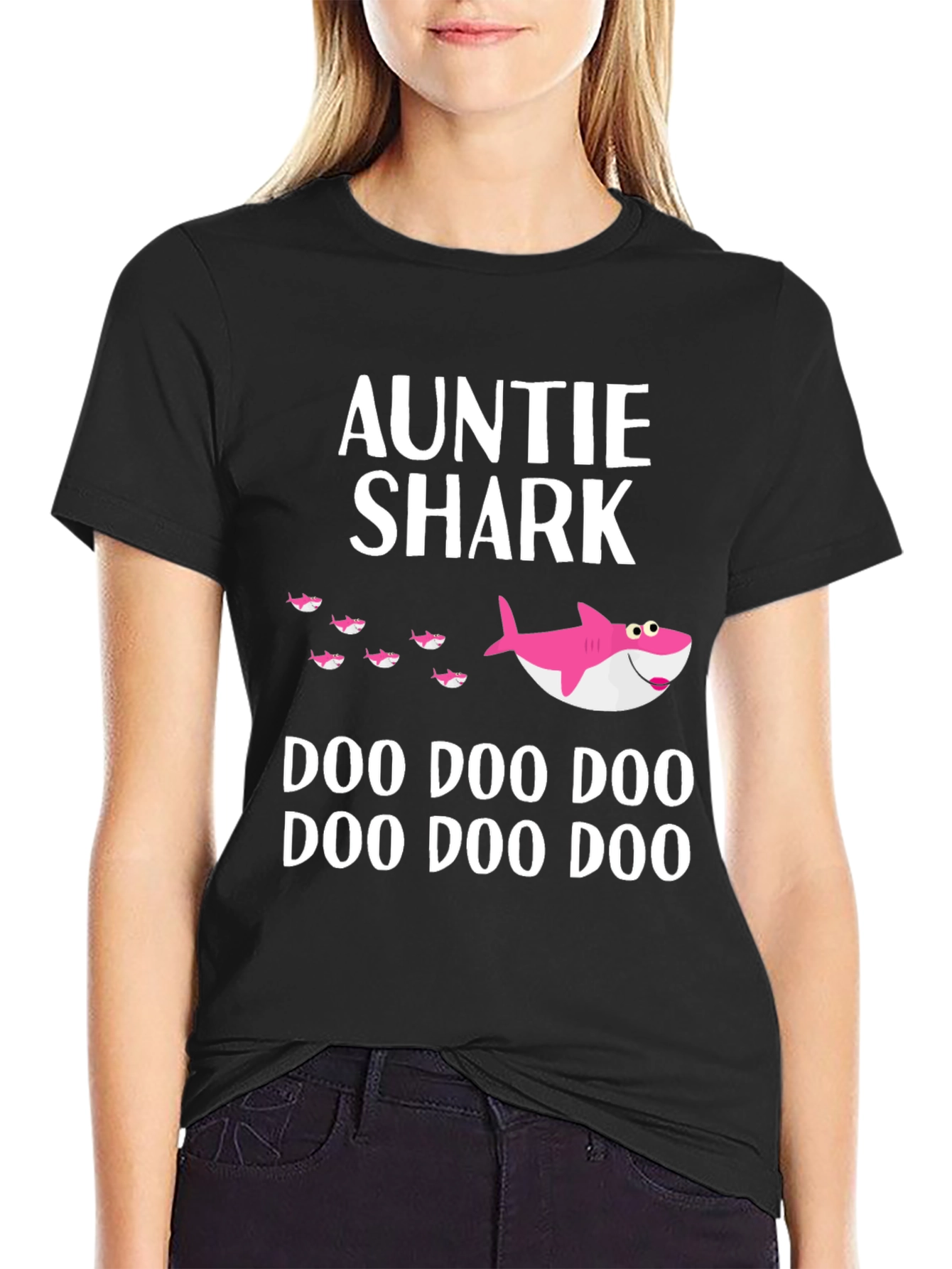 Auntie Shark Doo Doo Doo T-Shirt
