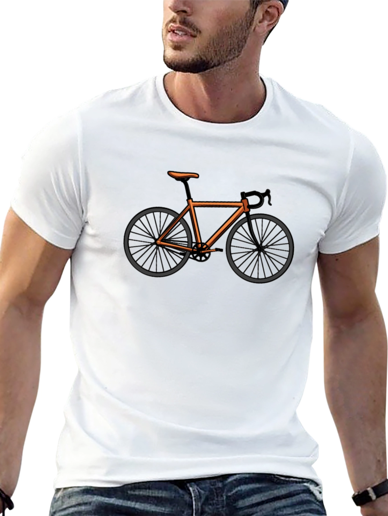 Bike Graphic Tee - Stylish Casual Wear