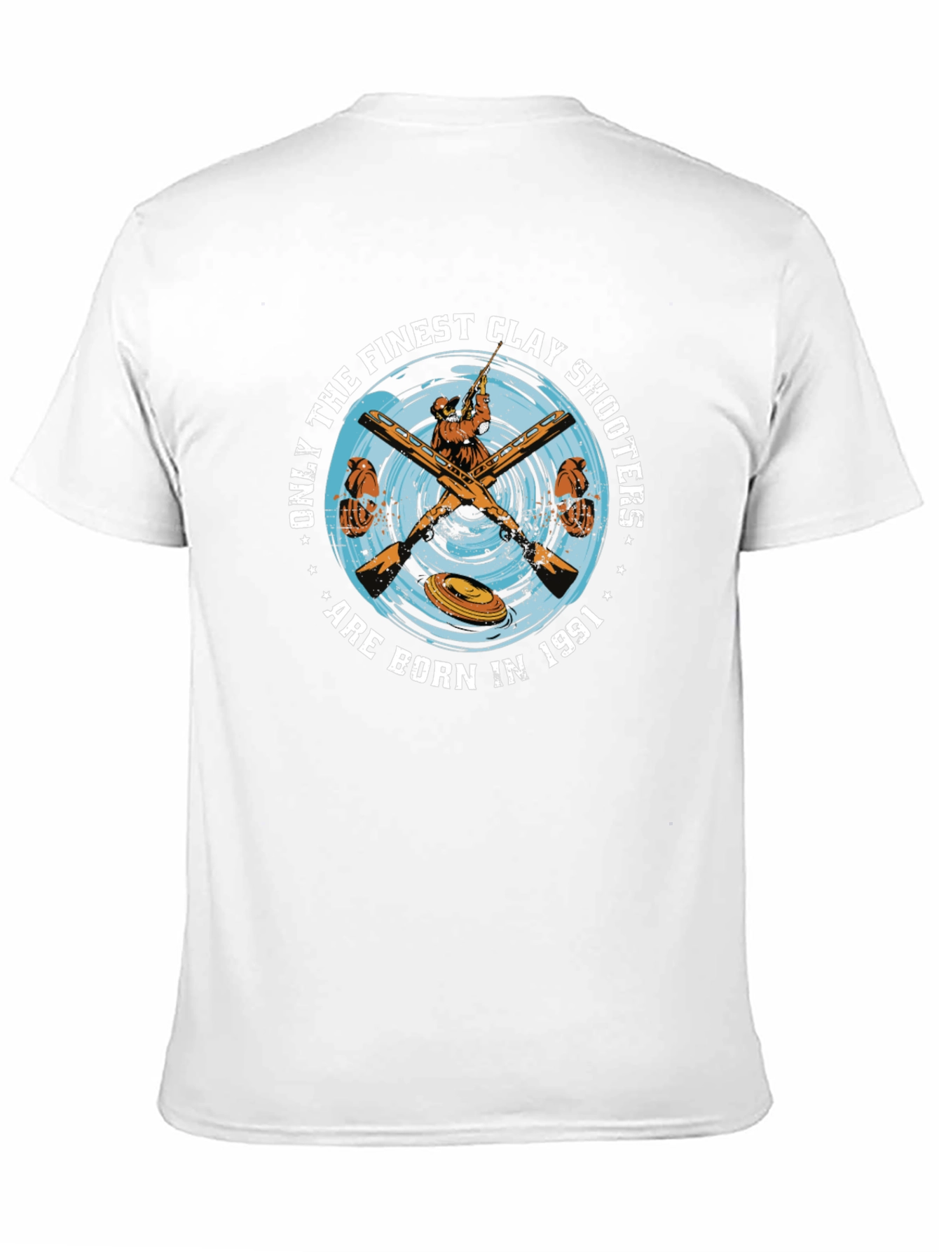 Finest Clay Shooters 1991 Black T-Shirt