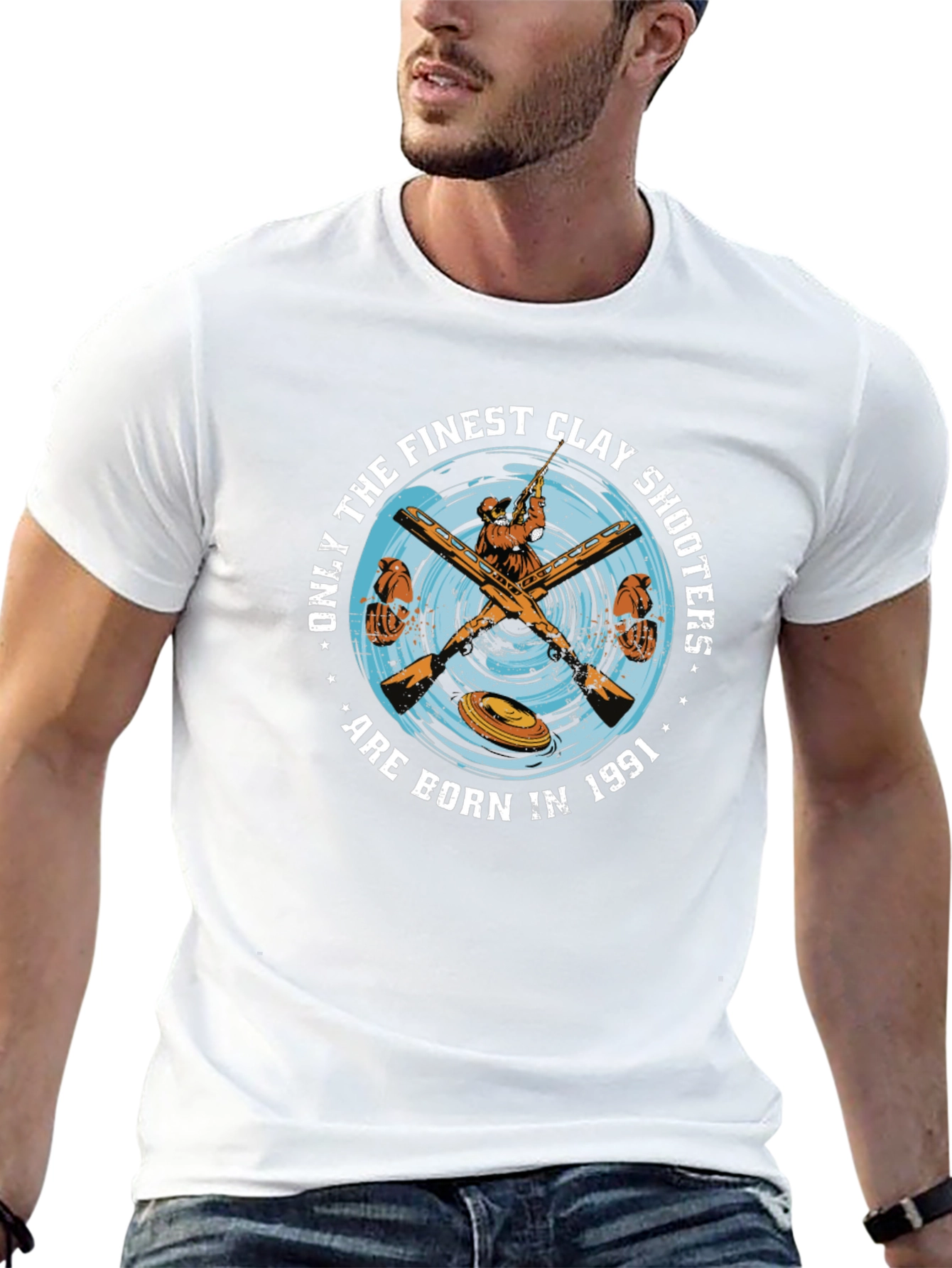 Finest Clay Shooters 1991 Black T-Shirt