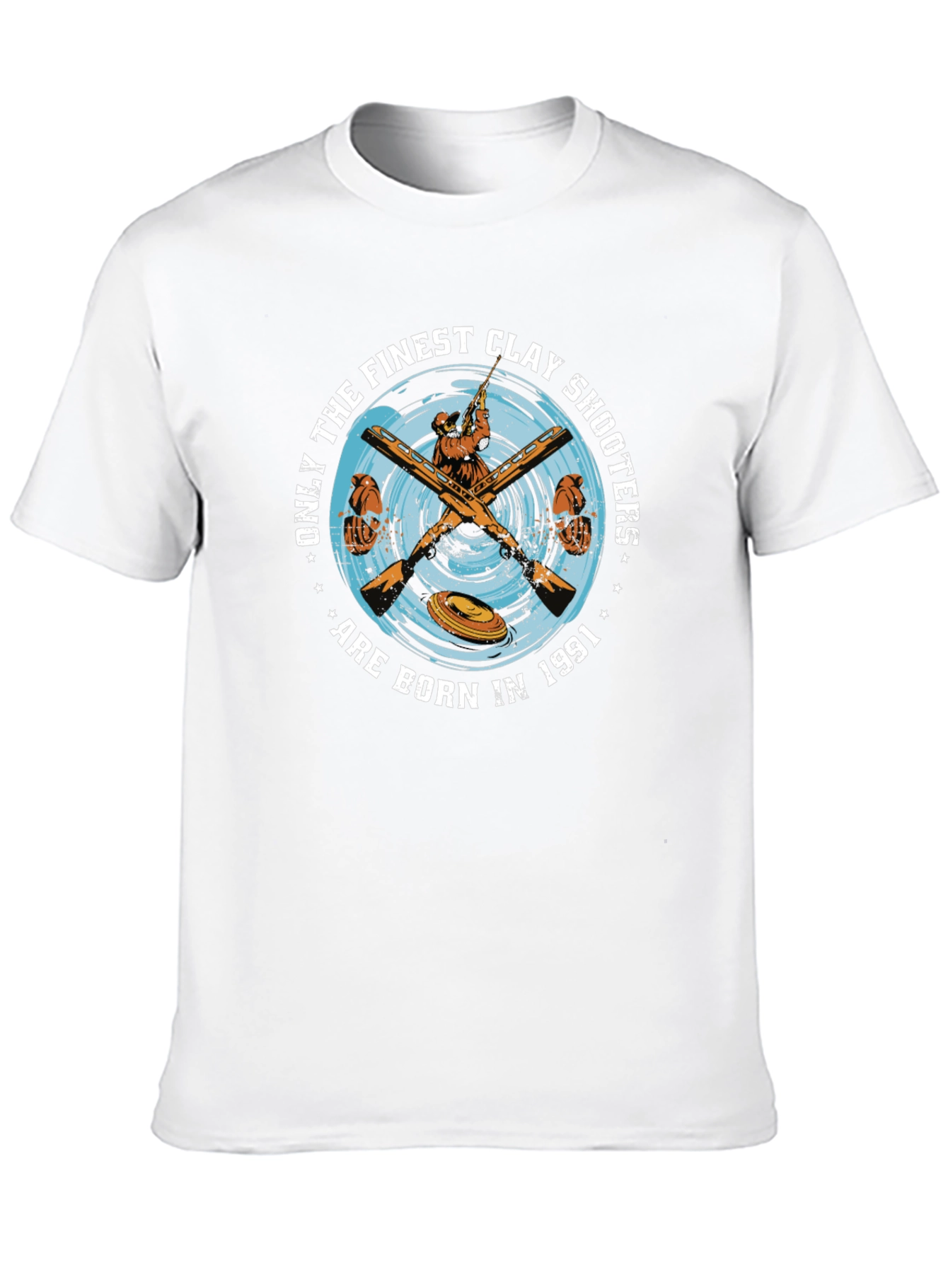 Finest Clay Shooters 1991 Black T-Shirt