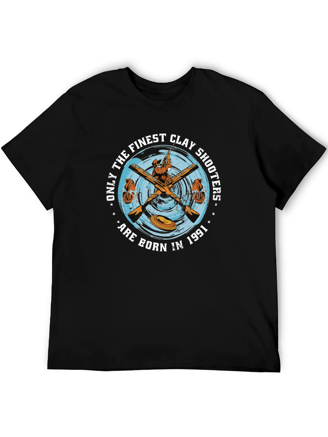 Finest Clay Shooters 1991 Black T-Shirt