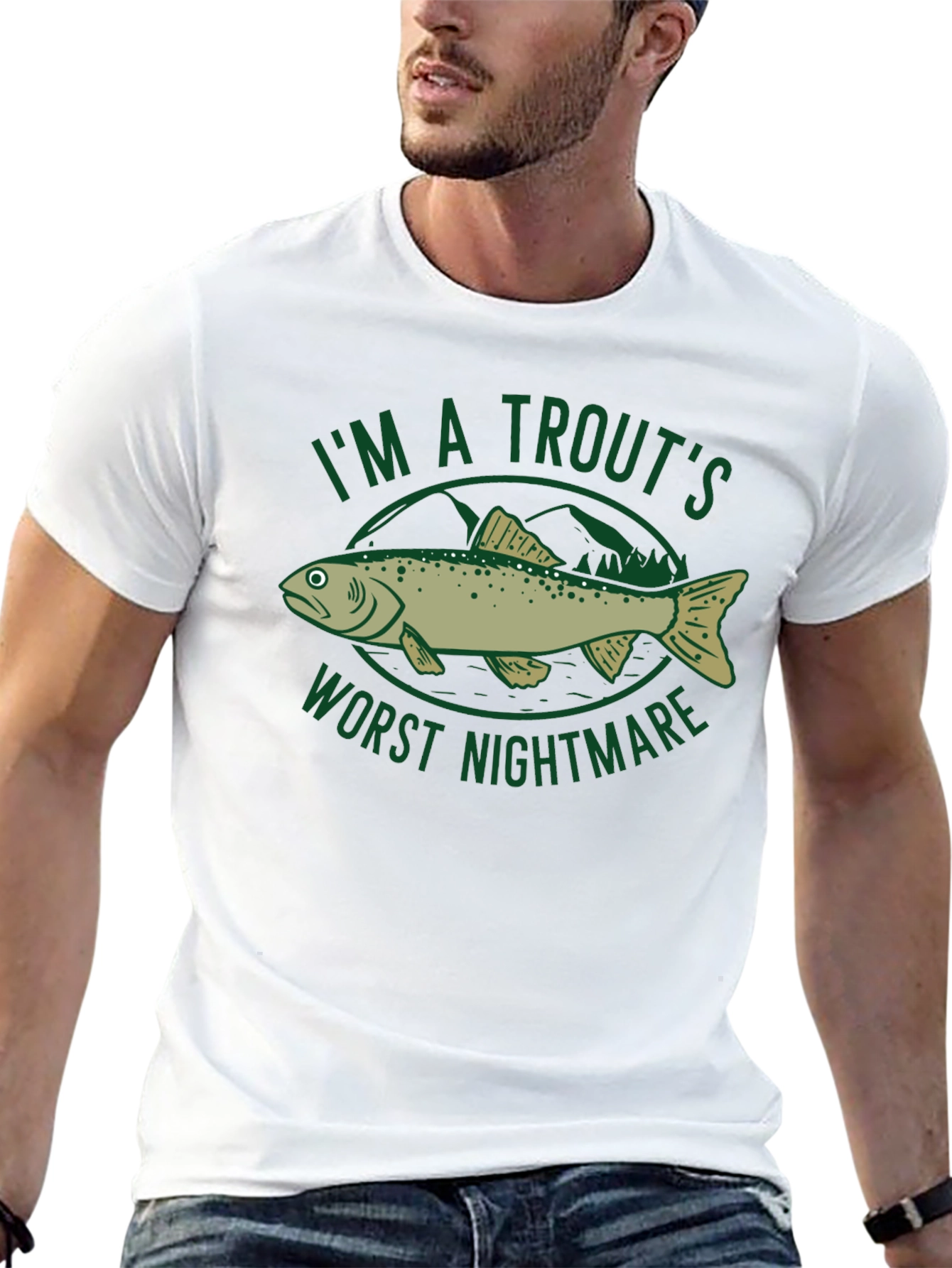 Trouts Worst Nightmare T-Shirt - Fishing Tee