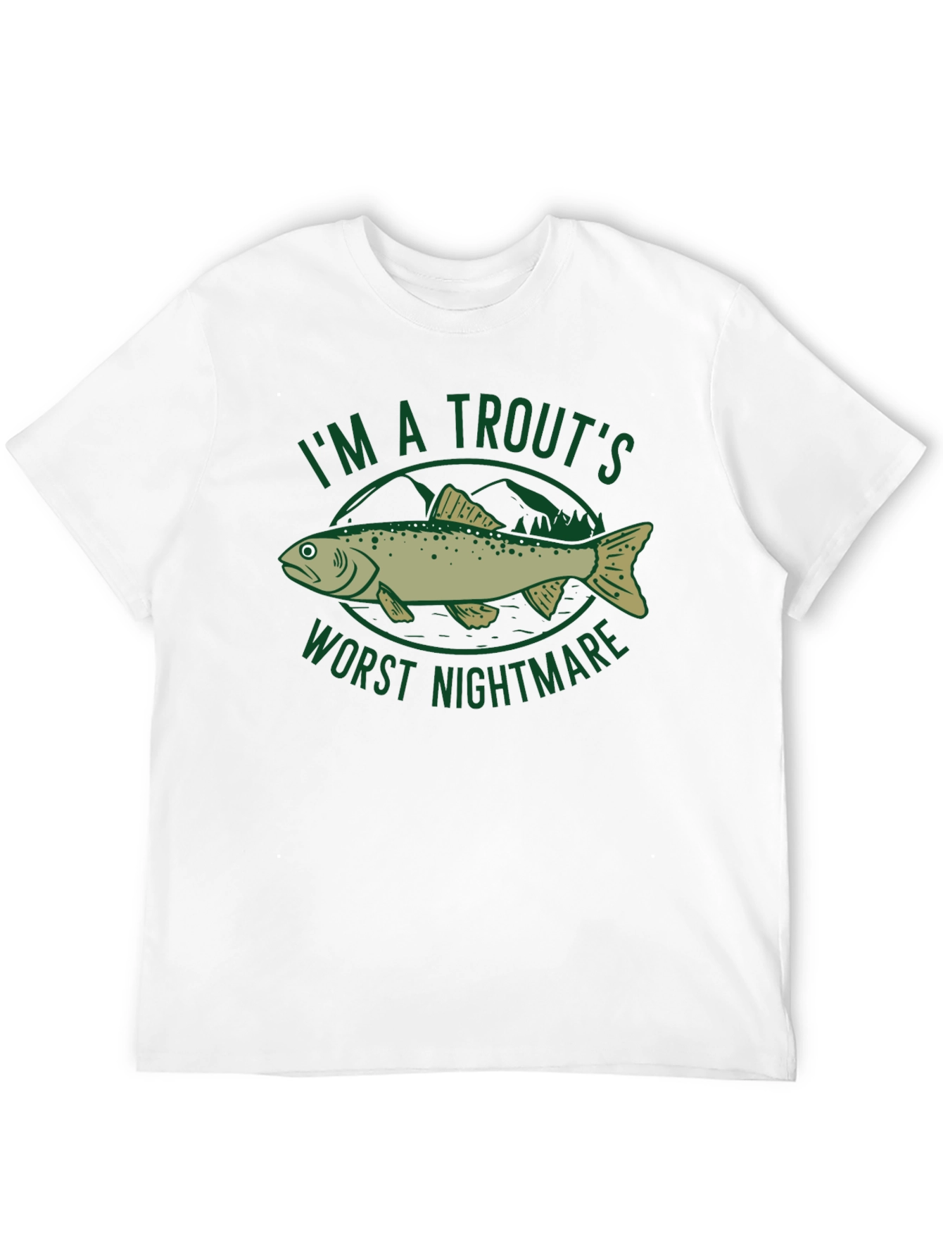 Trouts Worst Nightmare T-Shirt - Fishing Tee