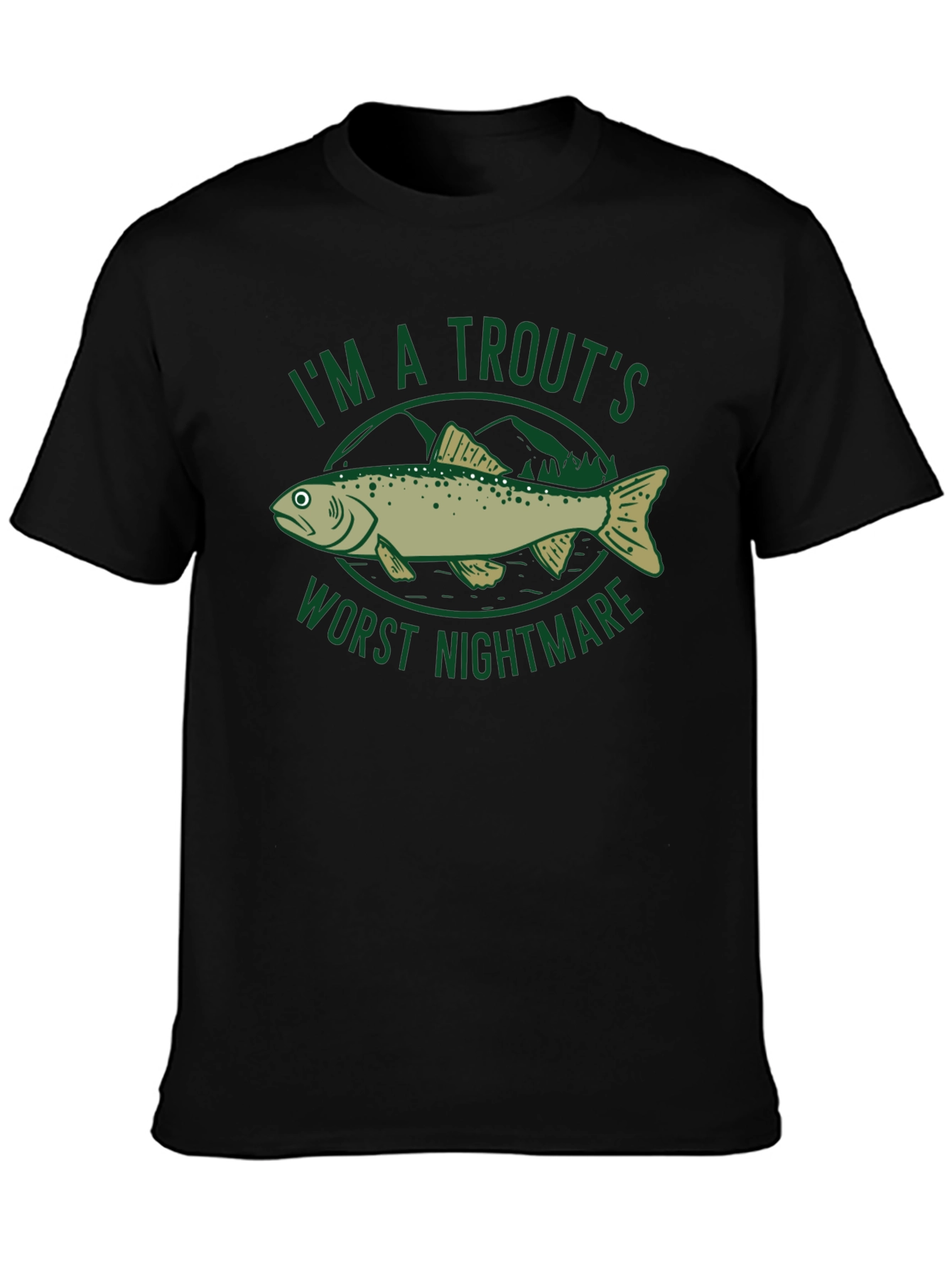 Trouts Worst Nightmare T-Shirt - Fishing Tee