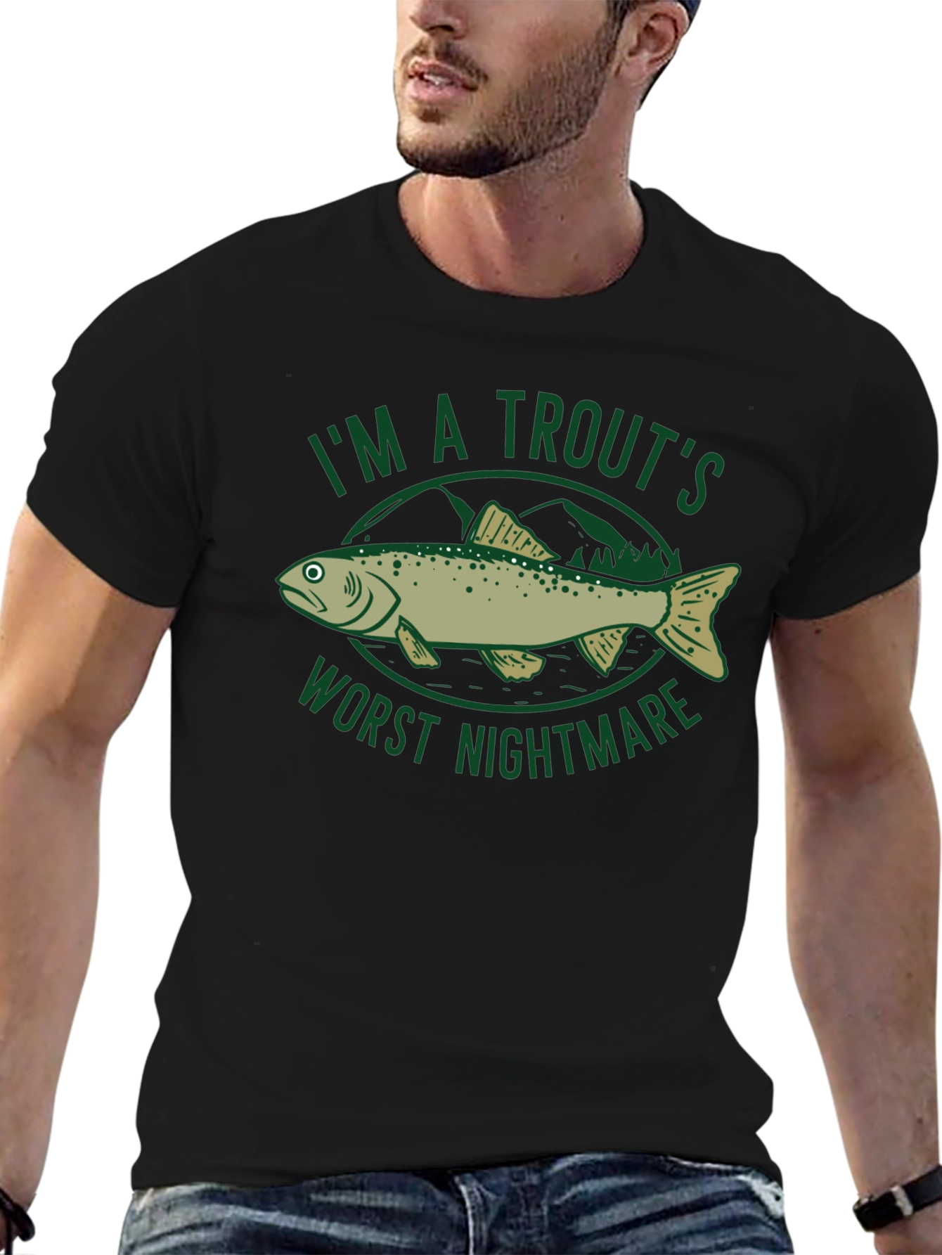 Trouts Worst Nightmare T-Shirt - Fishing Tee
