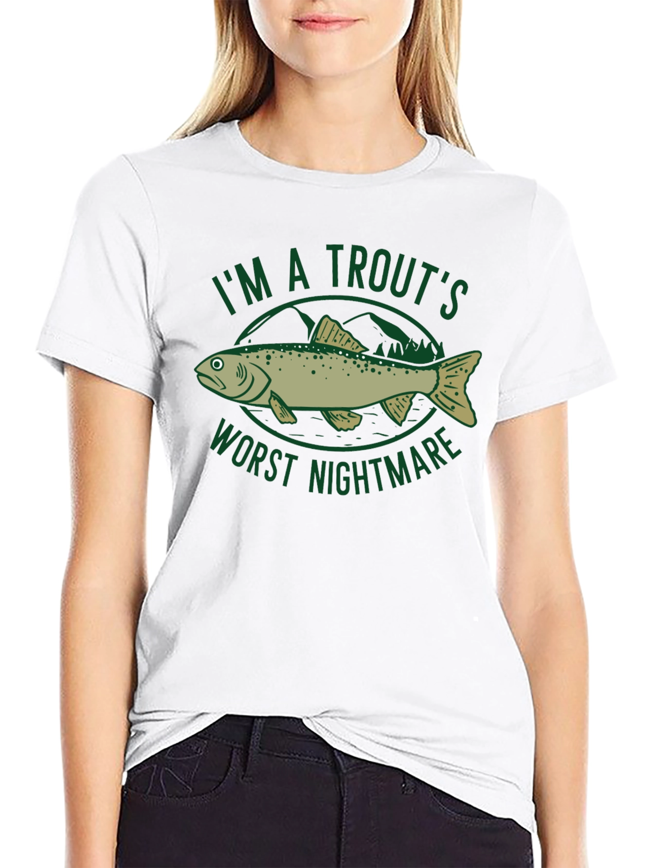 Trouts Worst Nightmare T-Shirt - Fishing Tee