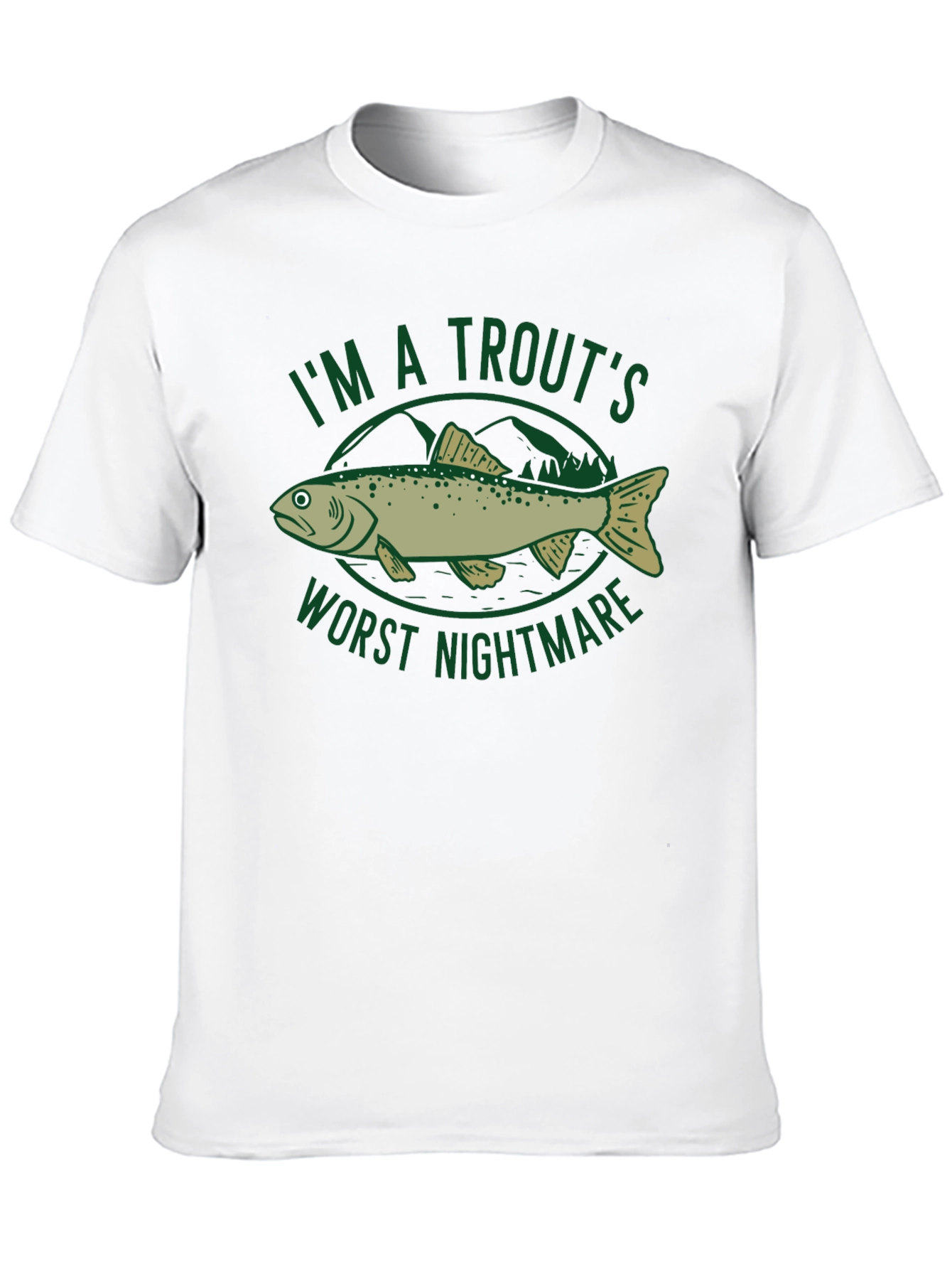Trouts Worst Nightmare T-Shirt - Fishing Tee